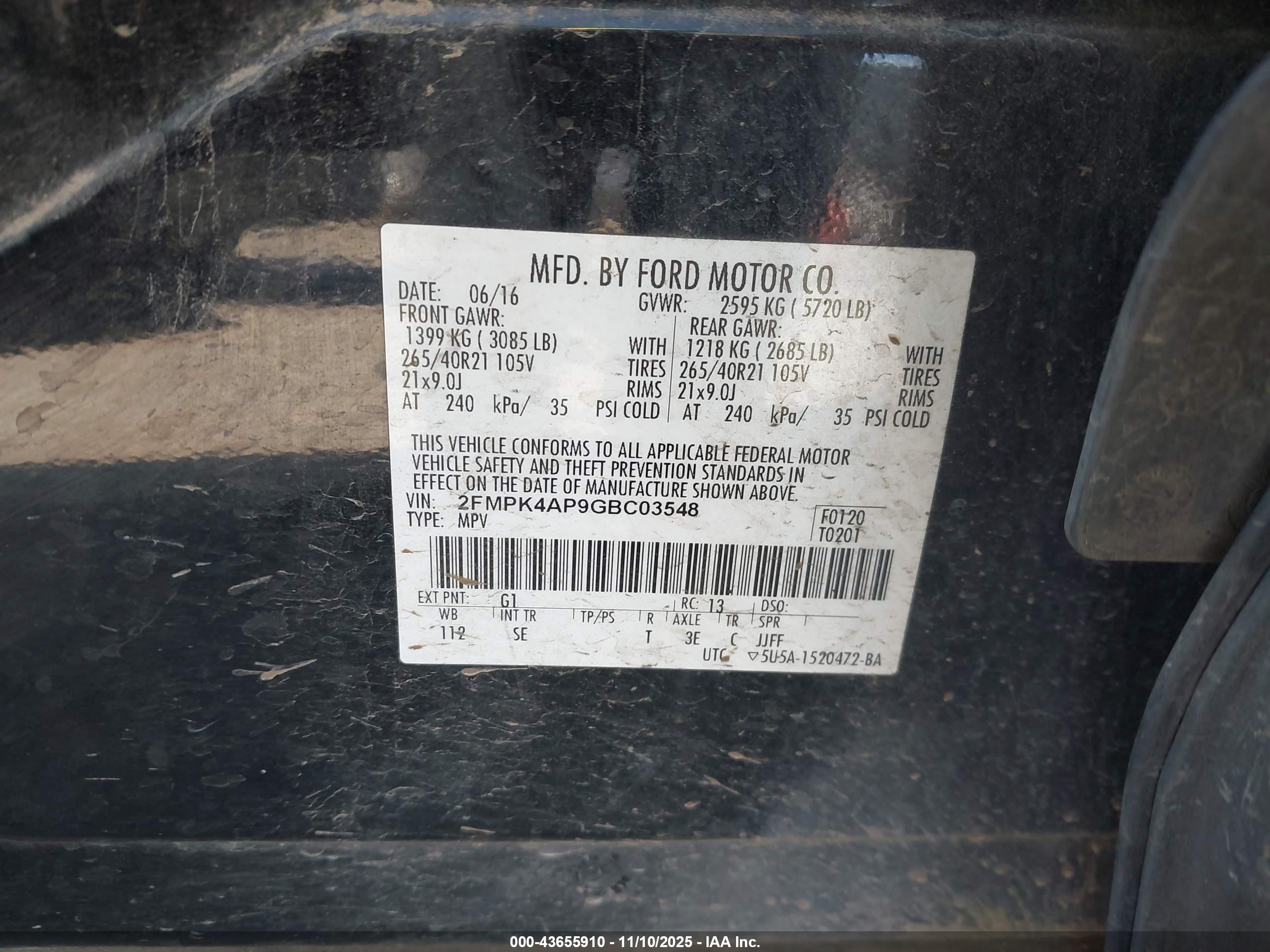 FORD EDGE image 9