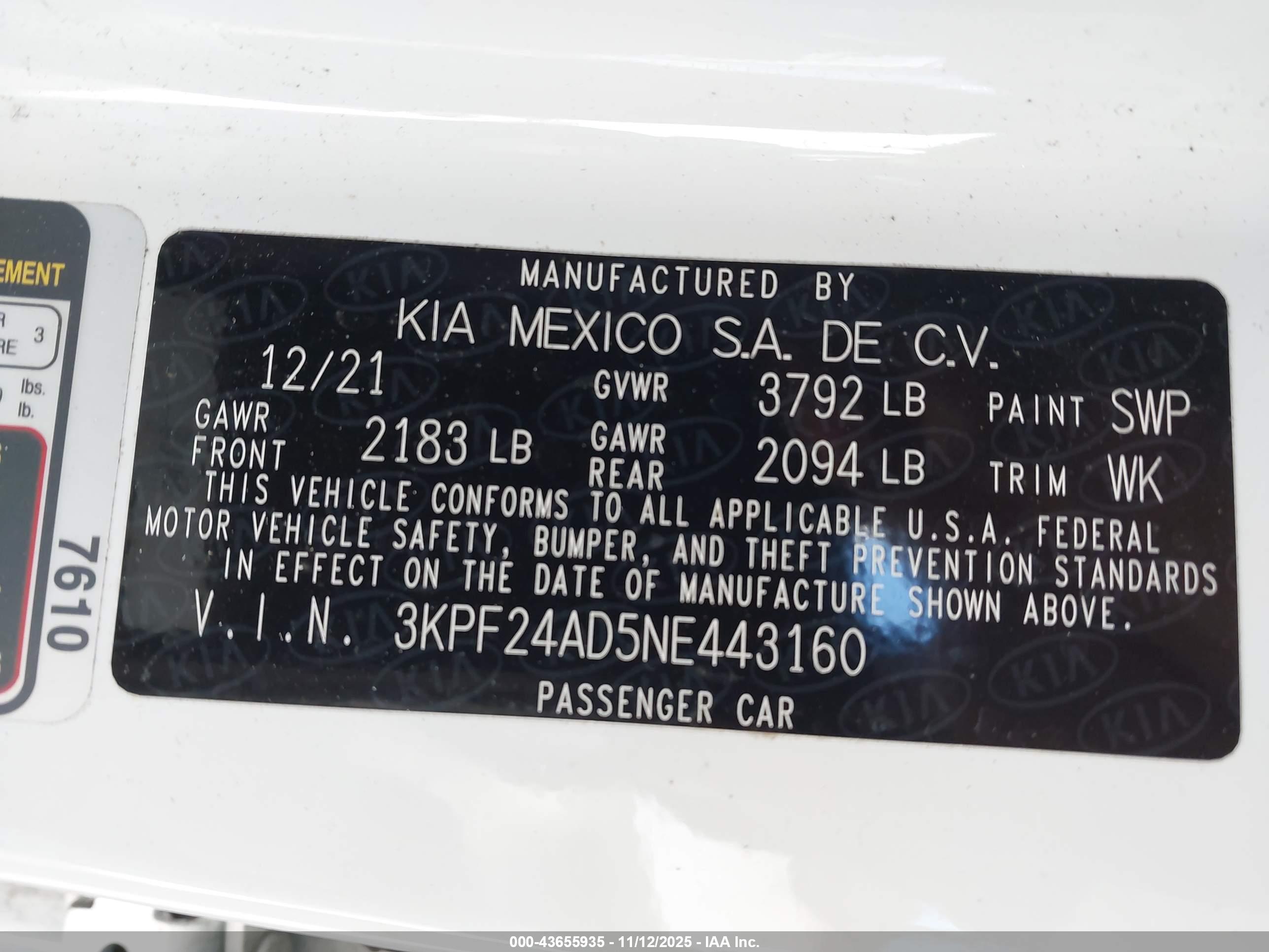 KIA FORTE image 9
