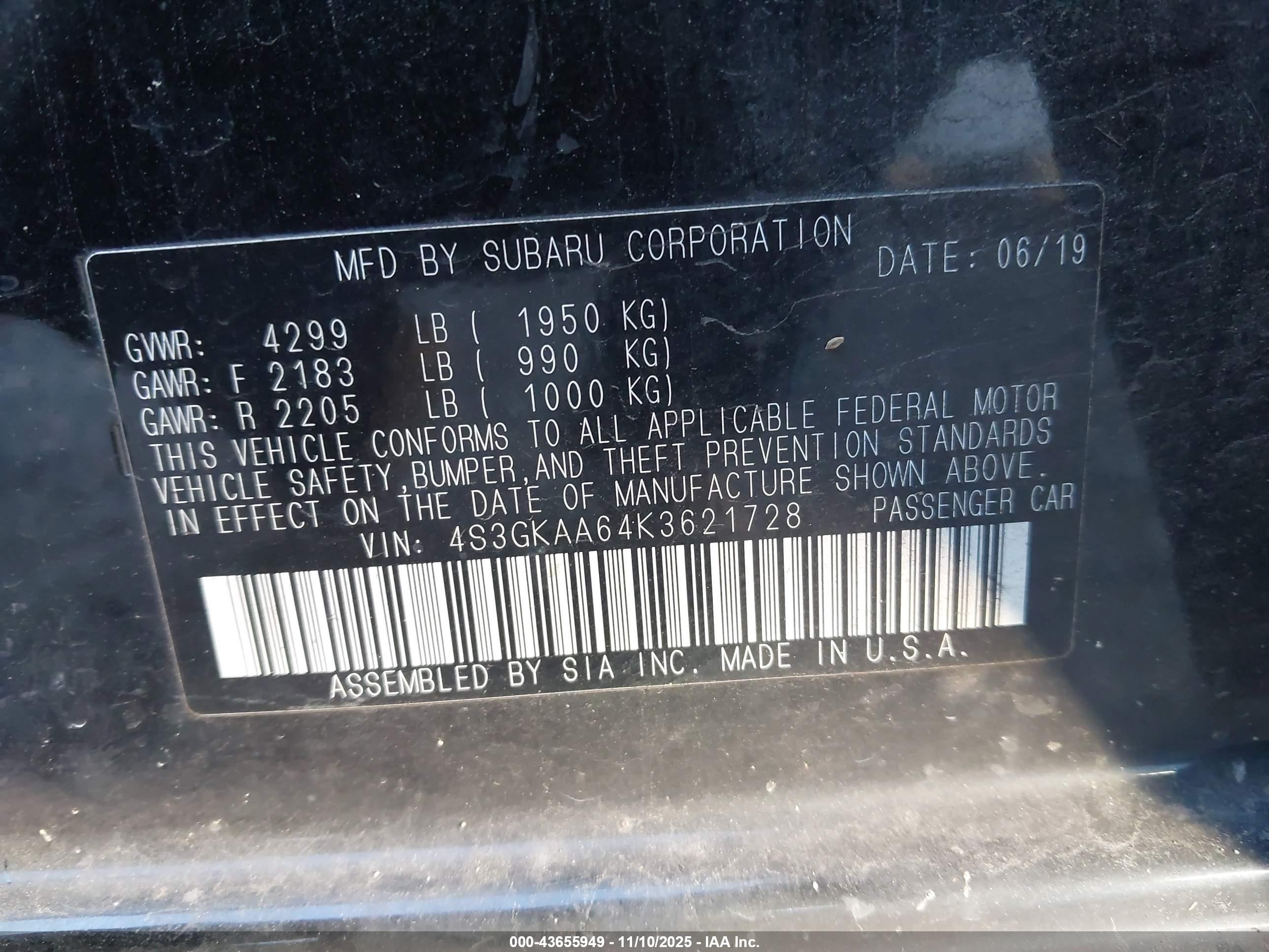 SUBARU IMPREZA image 9