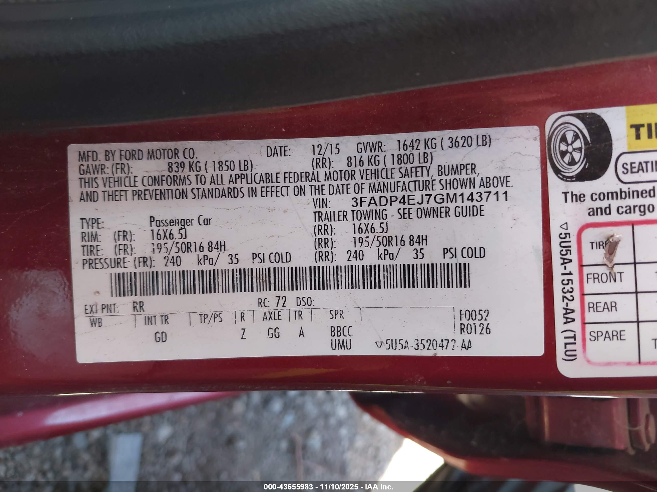 FORD FIESTA image 9