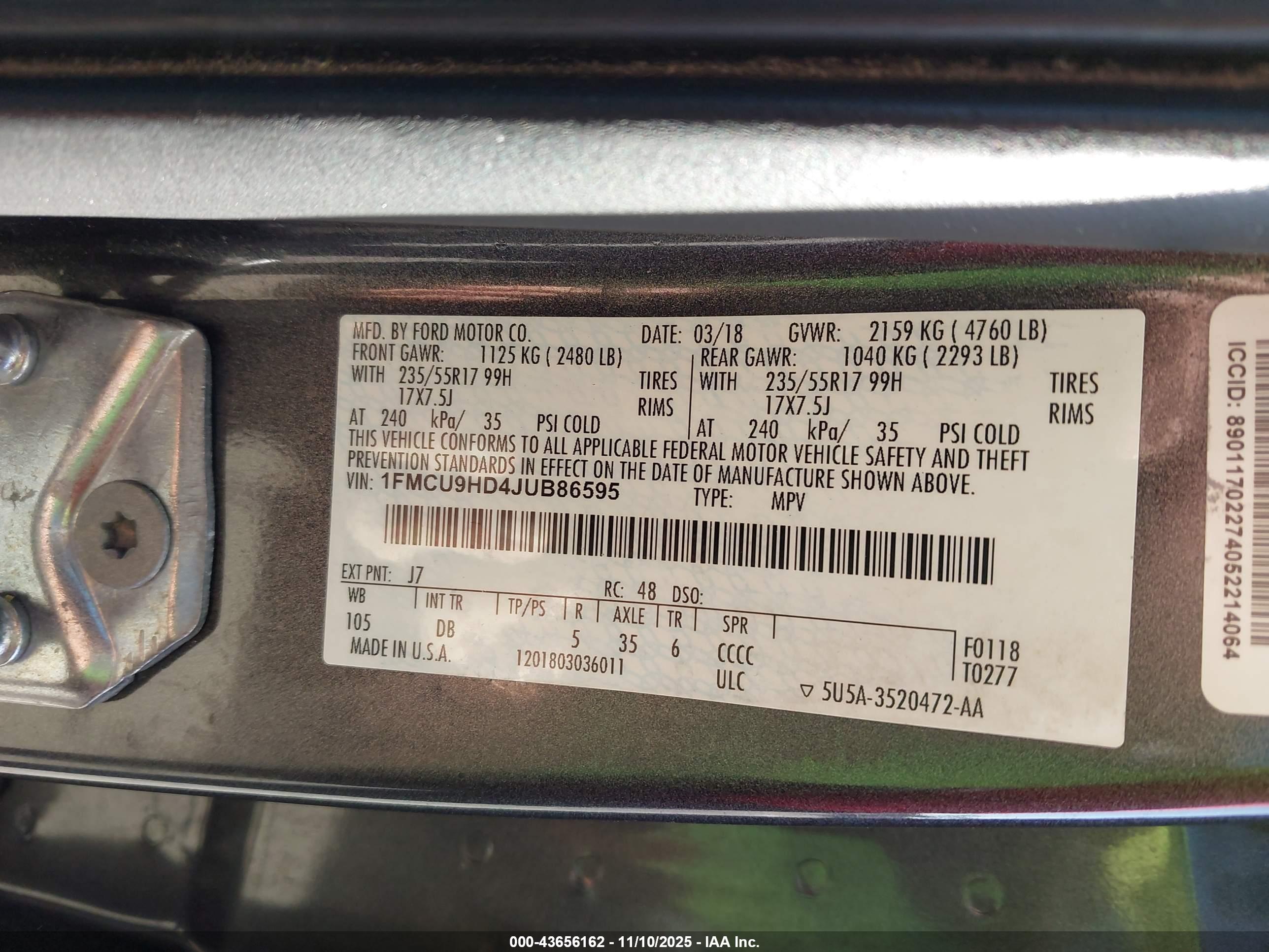 FORD ESCAPE image 9