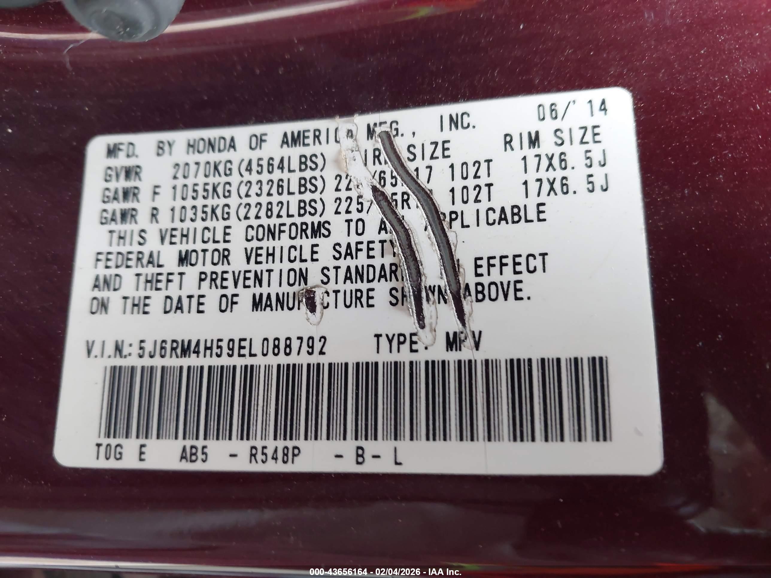 HONDA CR-V image 9