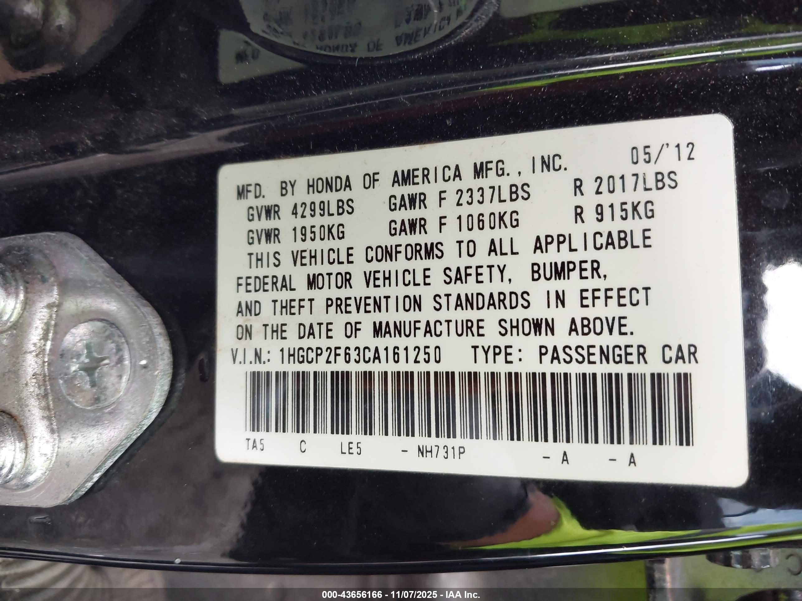 HONDA ACCORD image 9