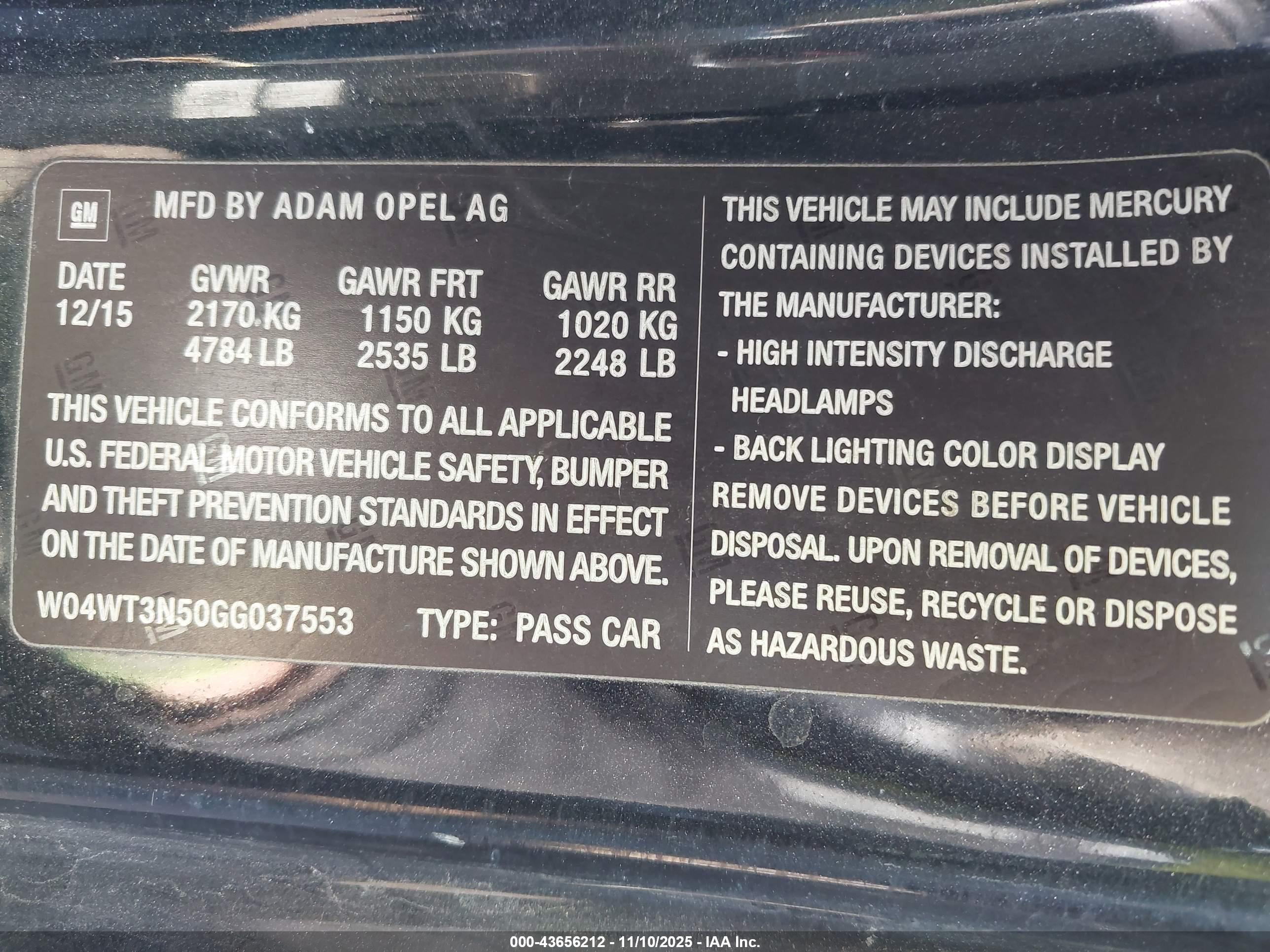 BUICK CASCADA image 9