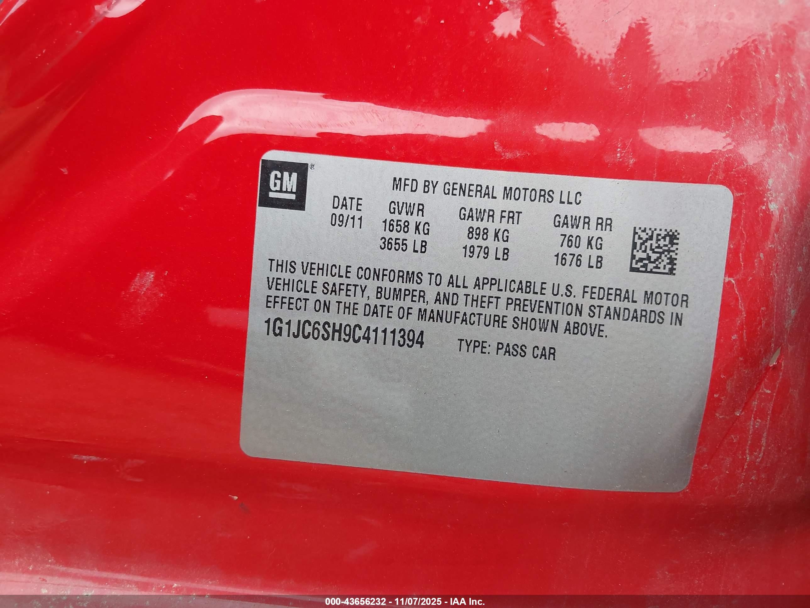 CHEVROLET SONIC image 9