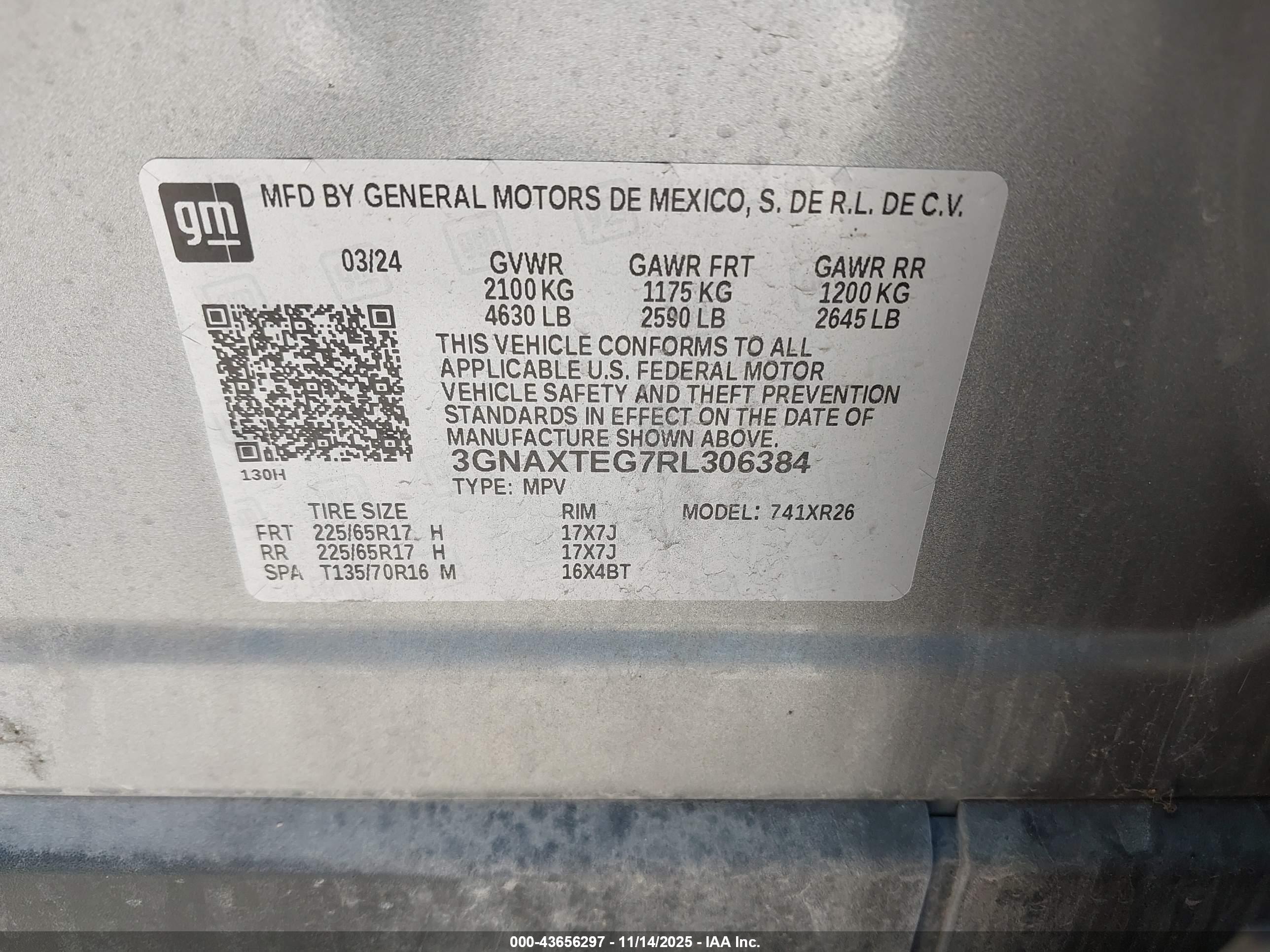 CHEVROLET EQUINOX image 9