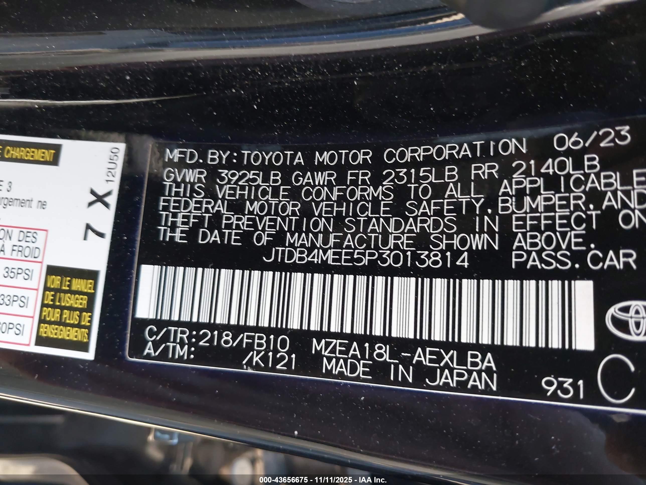 TOYOTA COROLLA image 9