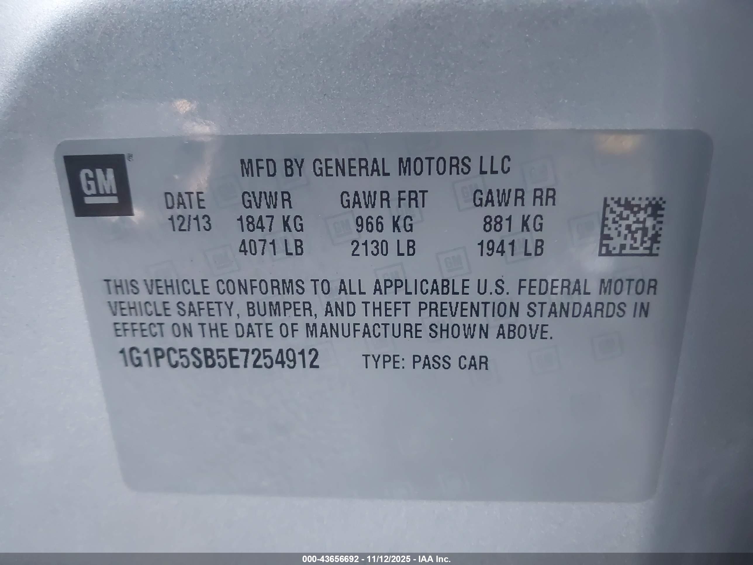 CHEVROLET CRUZE image 9