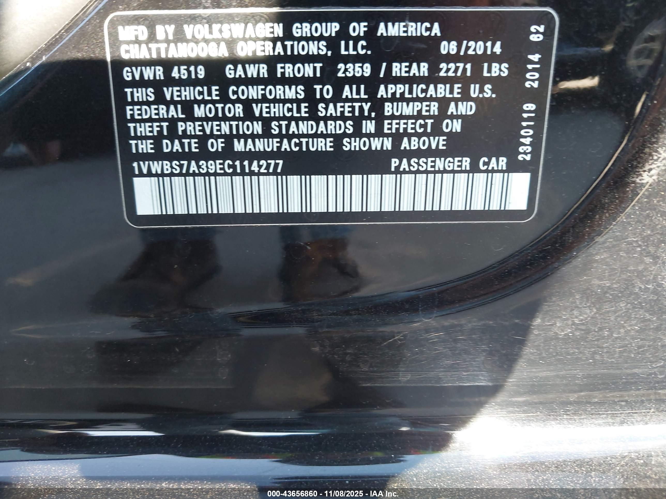 VOLKSWAGEN PASSAT image 9