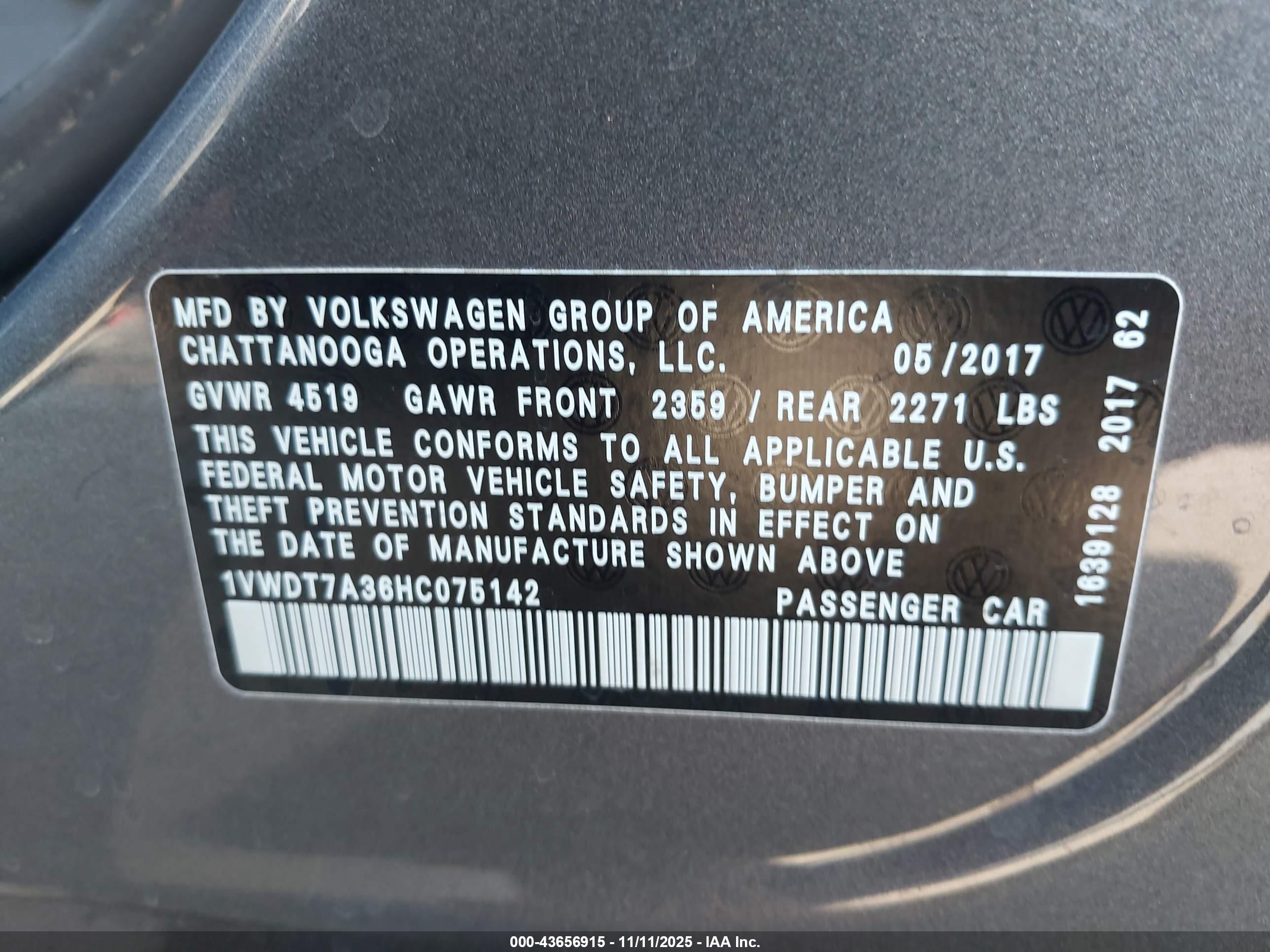 VOLKSWAGEN PASSAT image 9