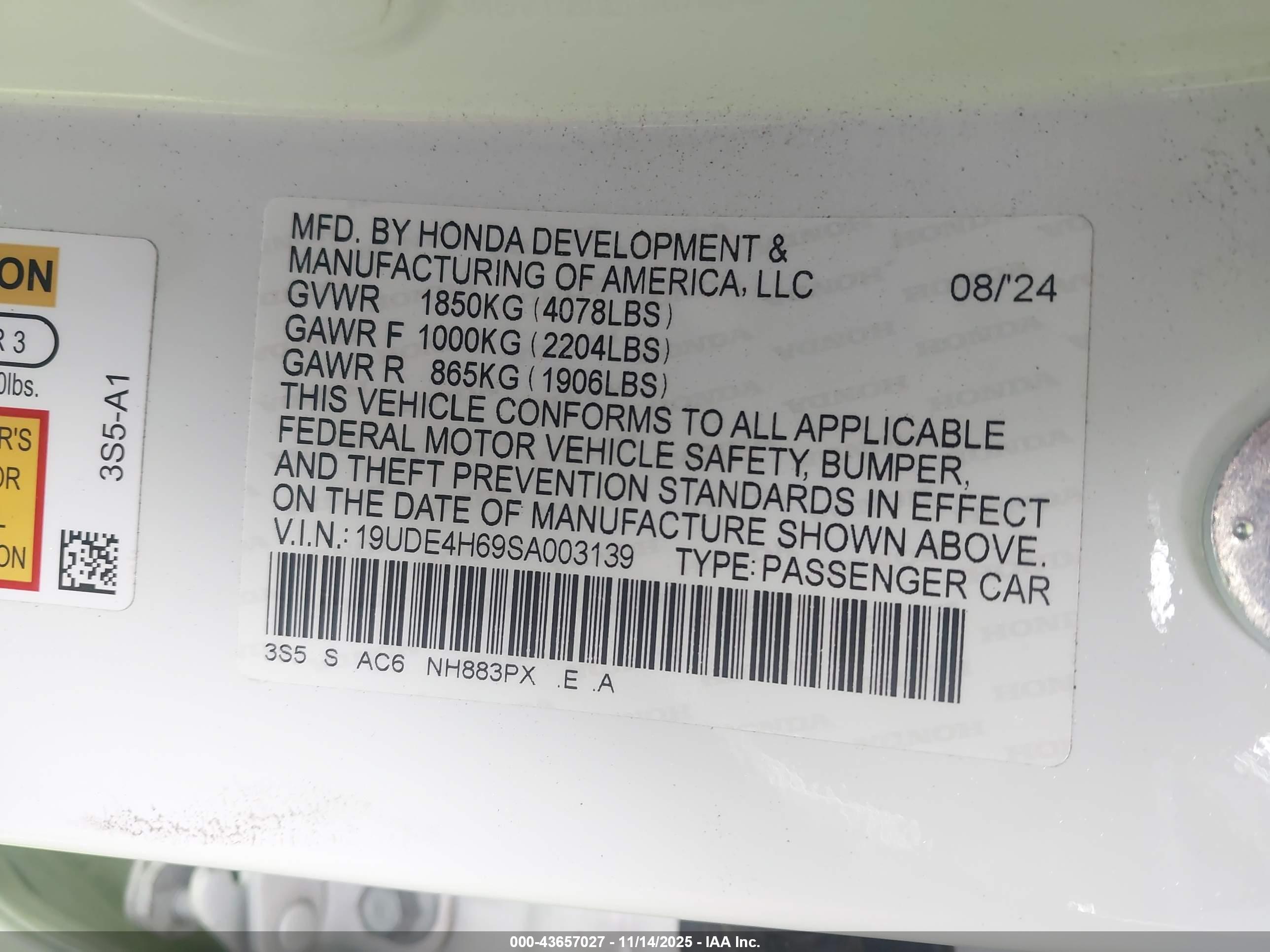 ACURA INTEGRA image 9
