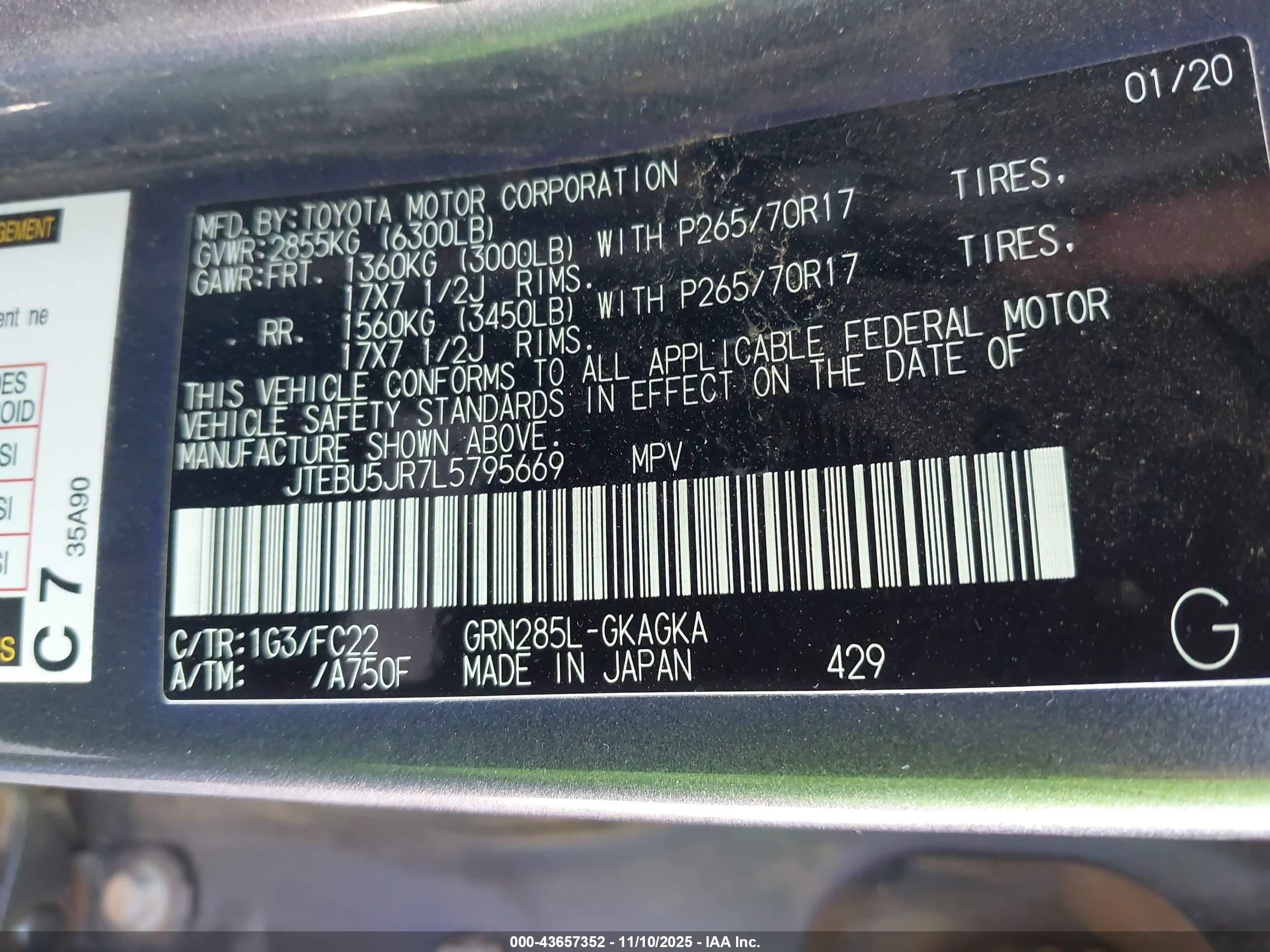 TOYOTA 4RUNNER image 9