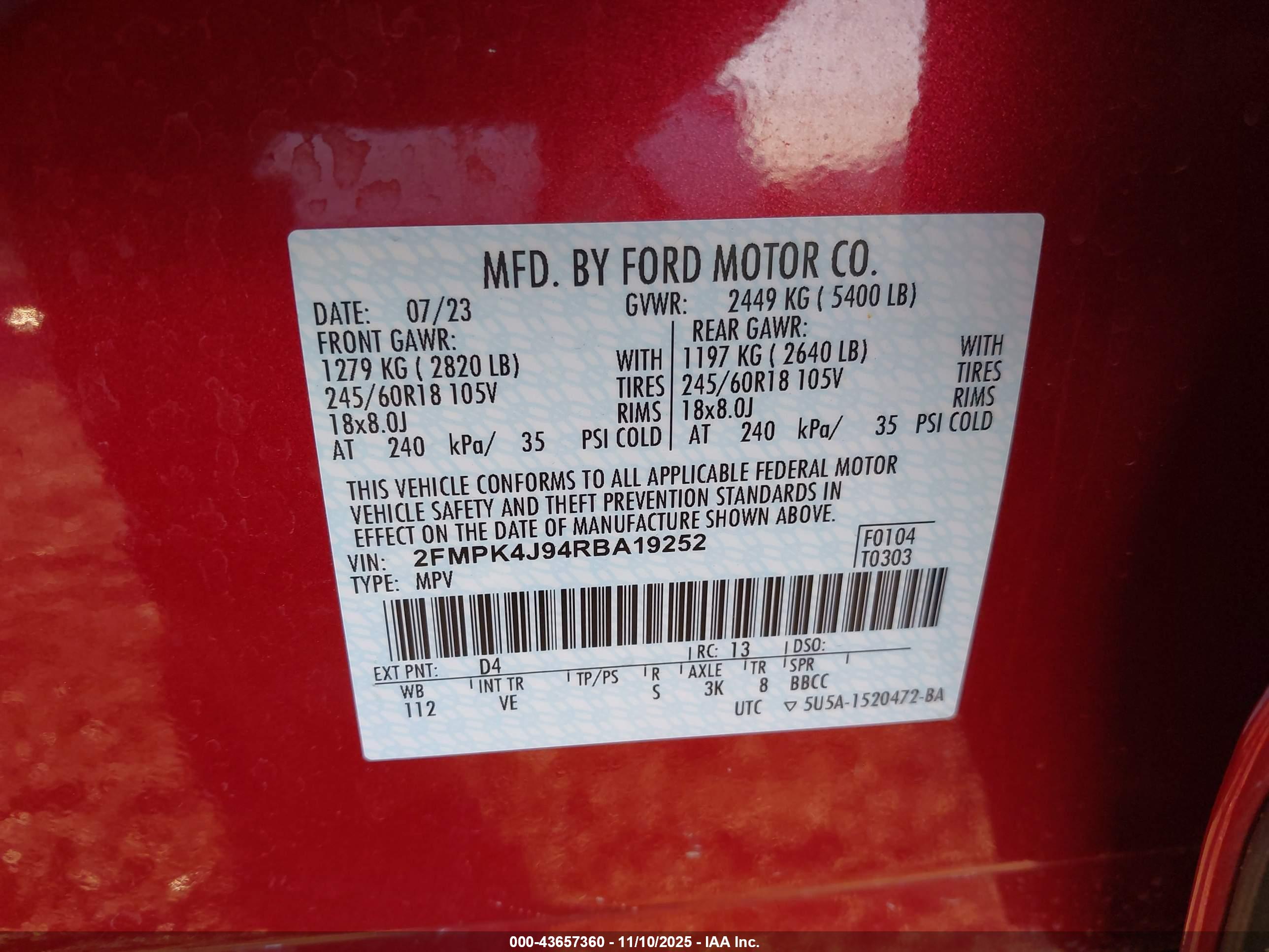 FORD EDGE image 9