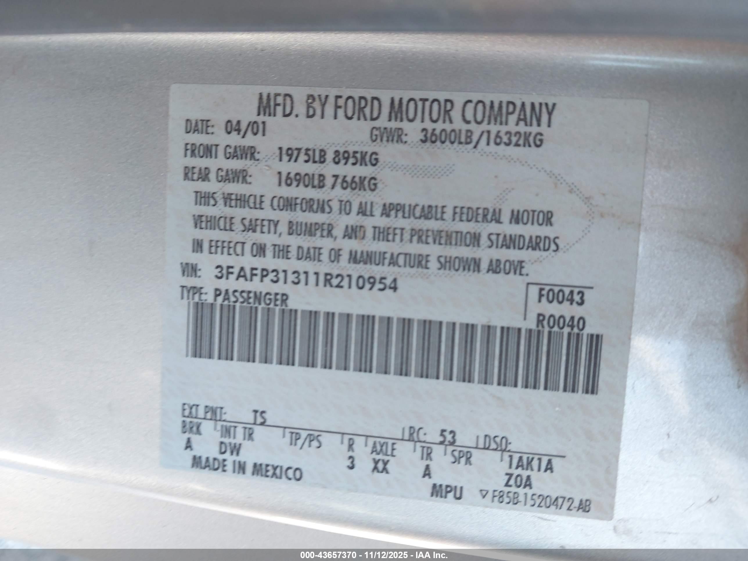 FORD FOCUS image 9