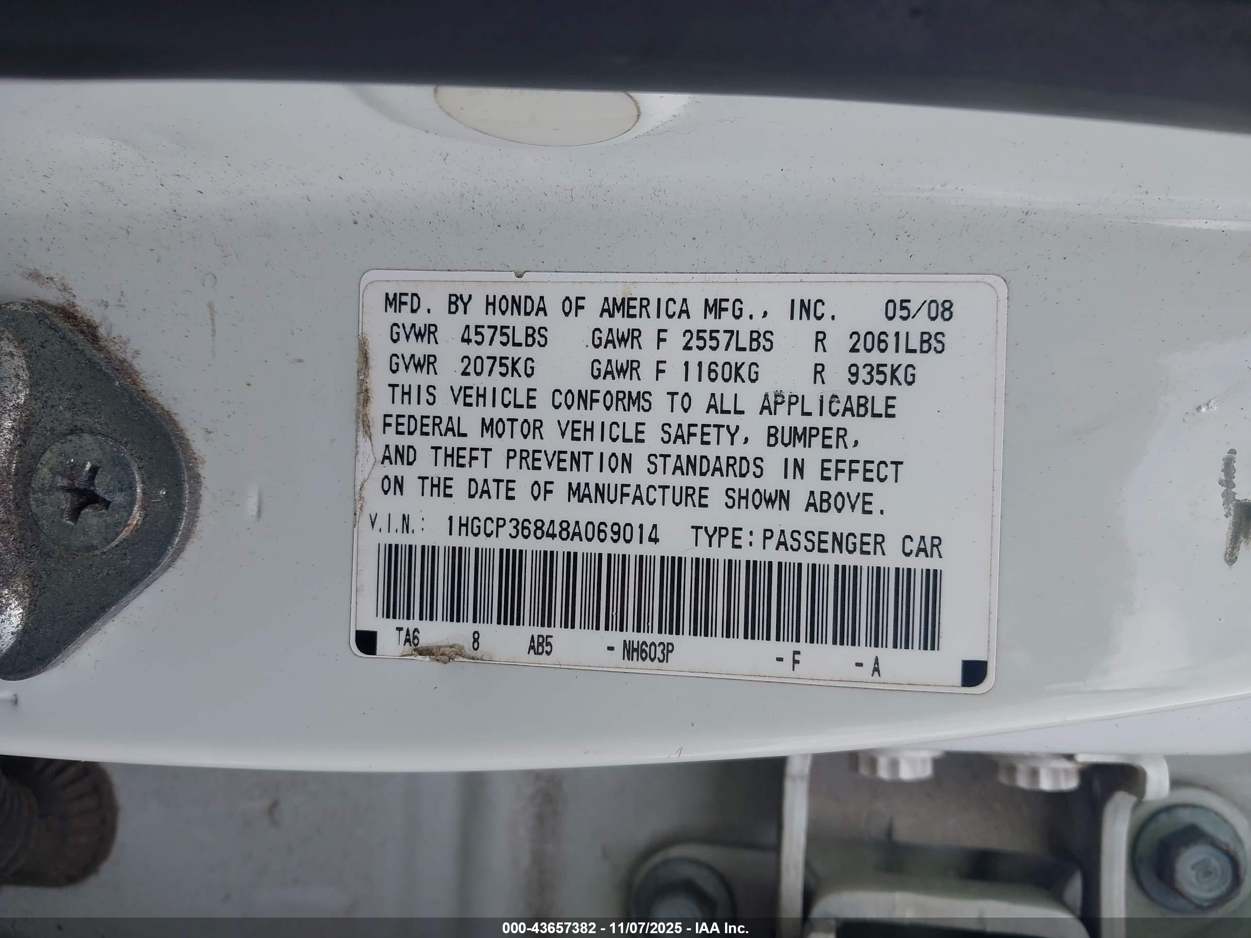 HONDA ACCORD image 9