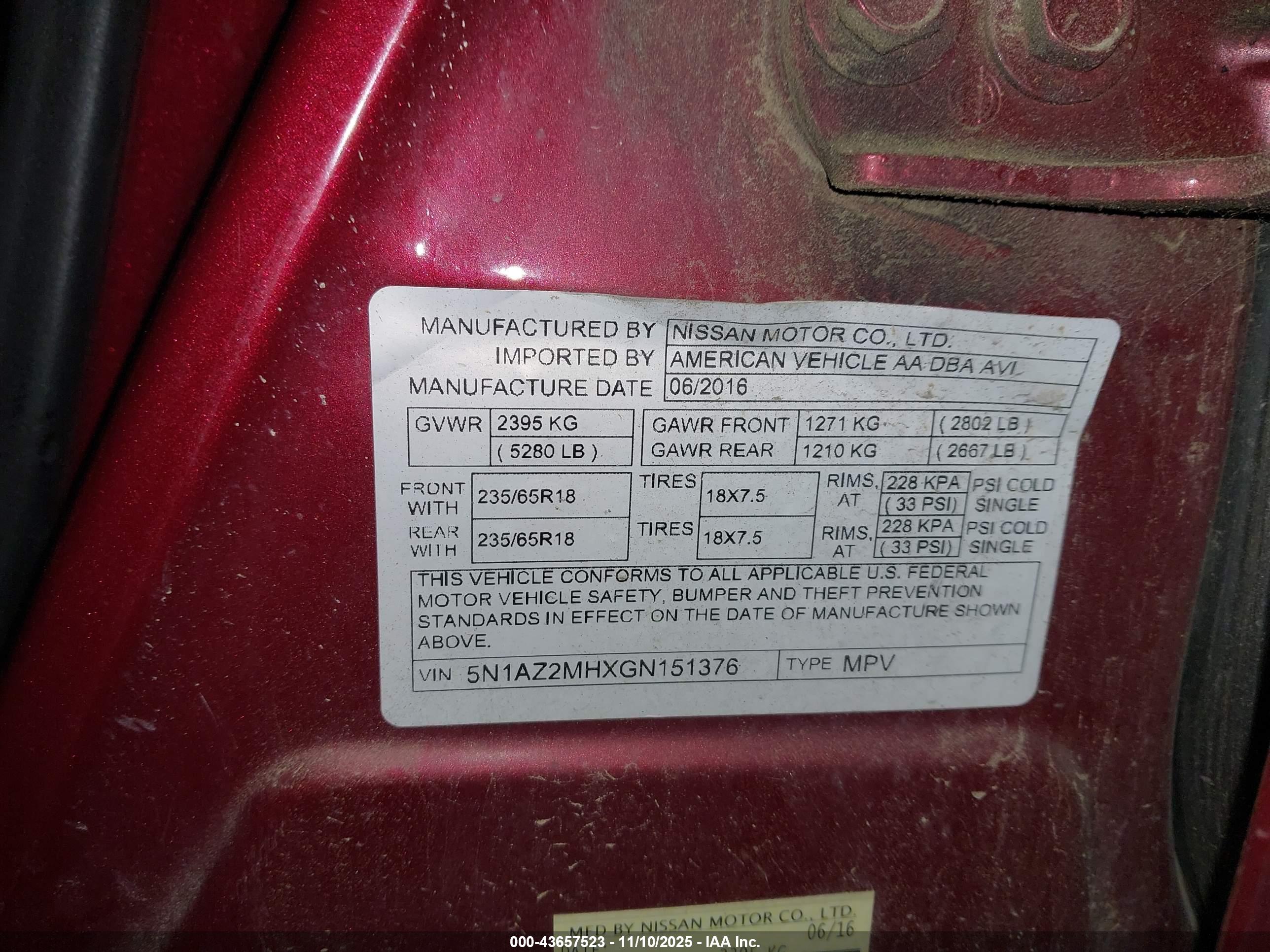 NISSAN MURANO image 9