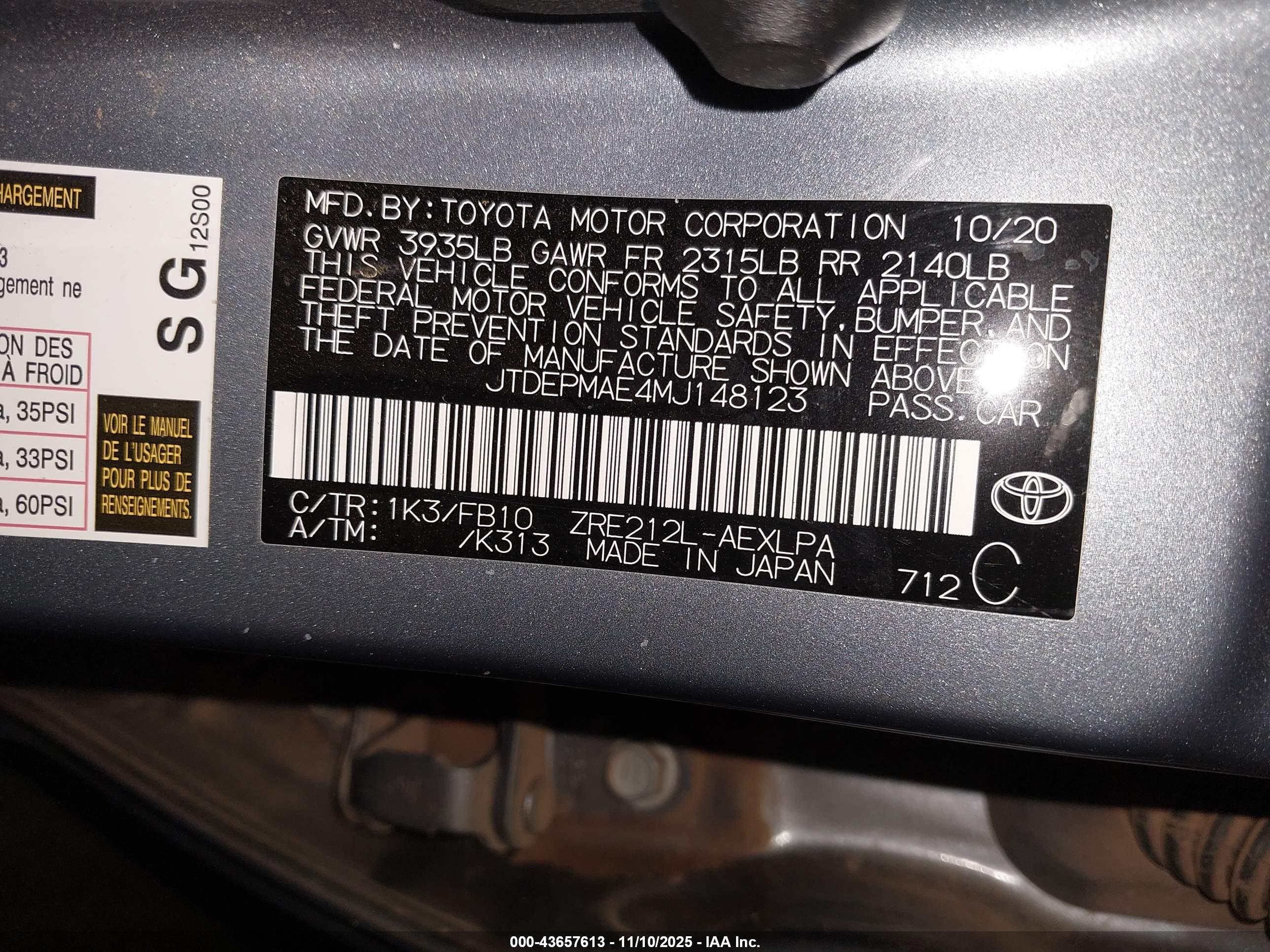TOYOTA COROLLA image 9