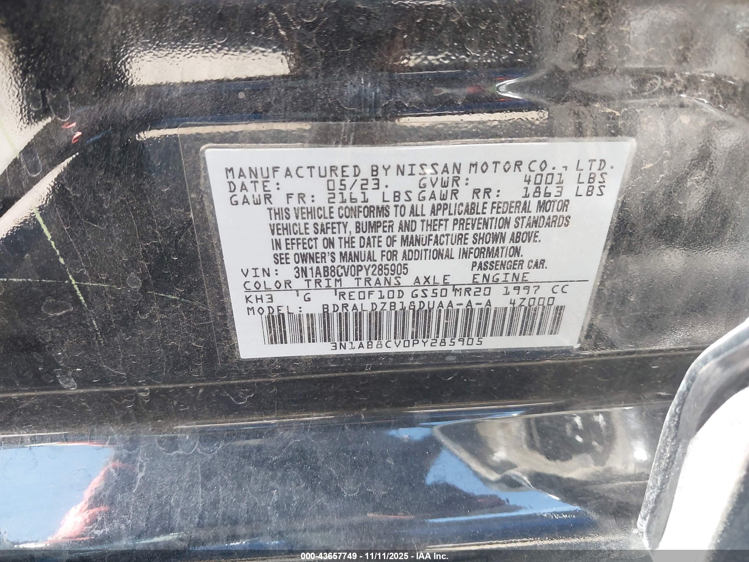 NISSAN SENTRA image 9