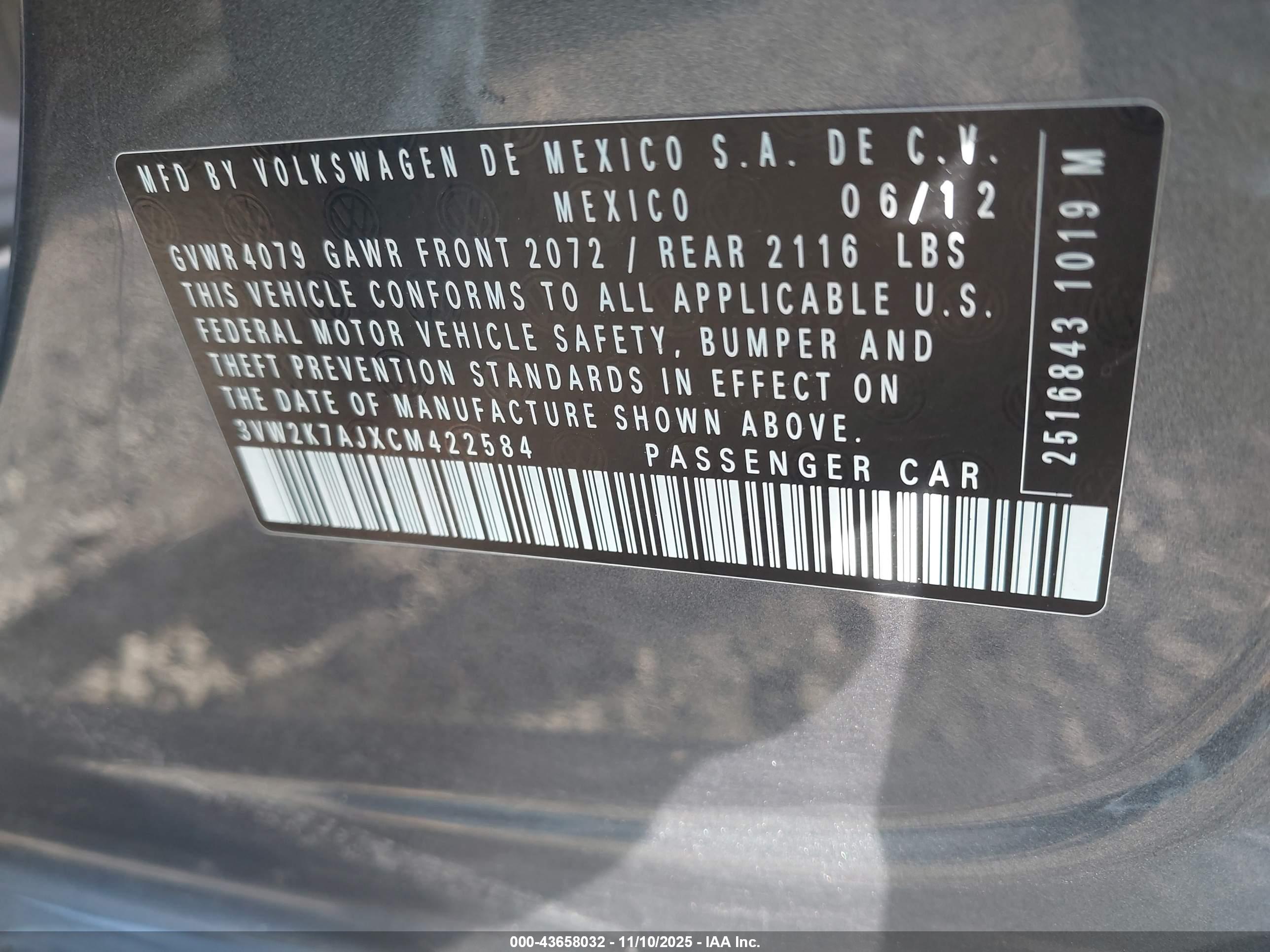VOLKSWAGEN JETTA image 9