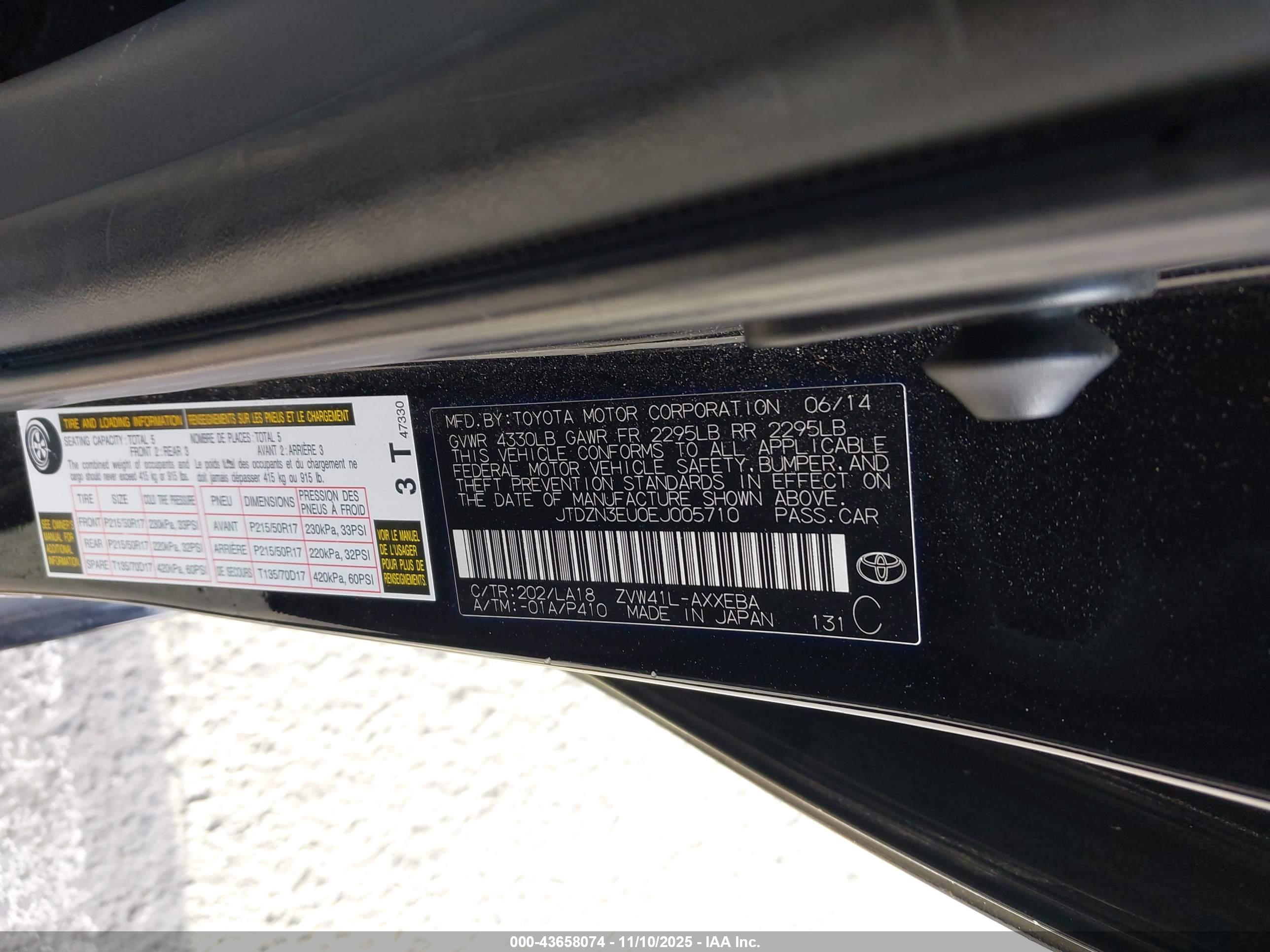 TOYOTA PRIUS image 9