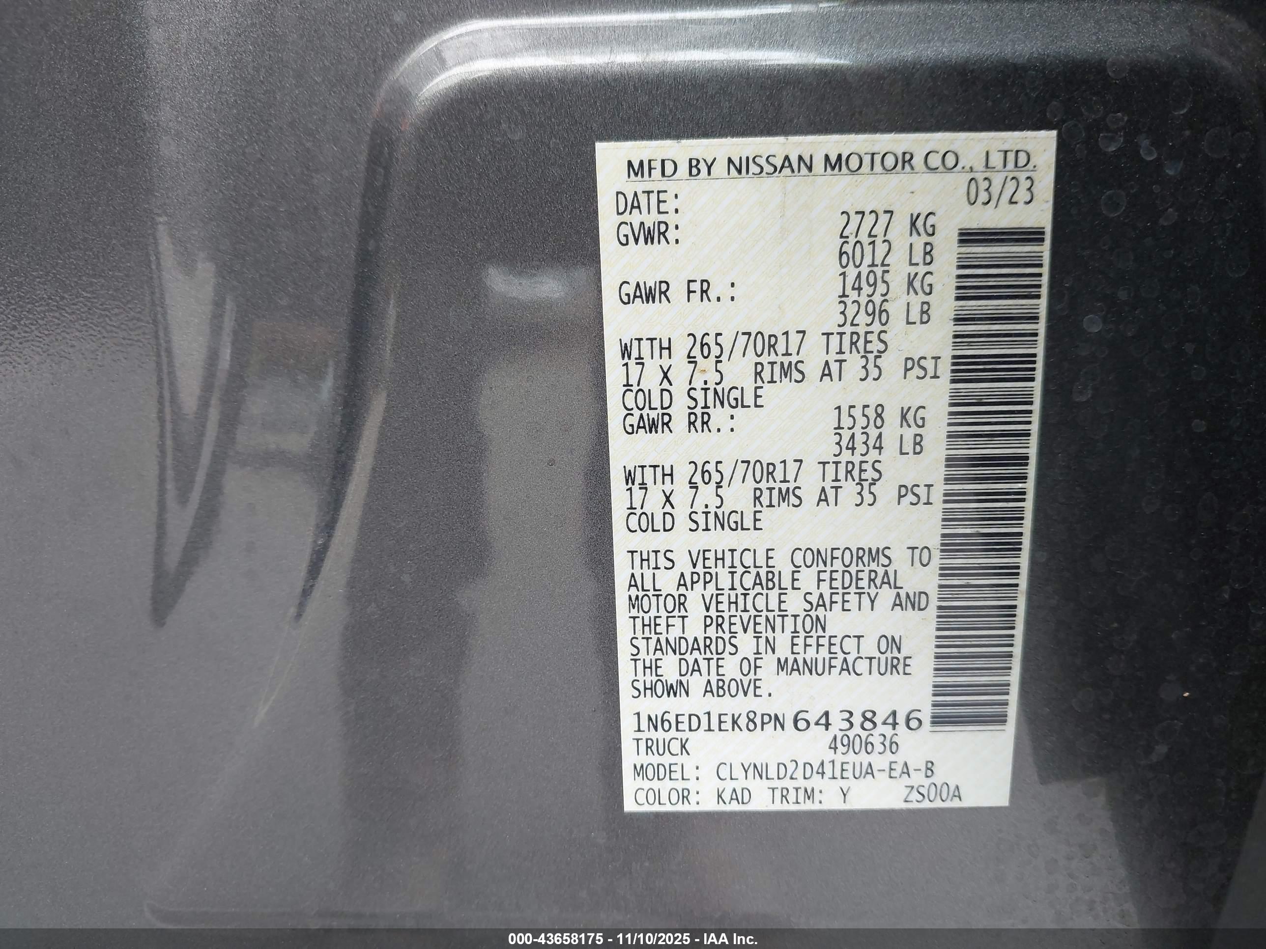 NISSAN FRONTIER image 9