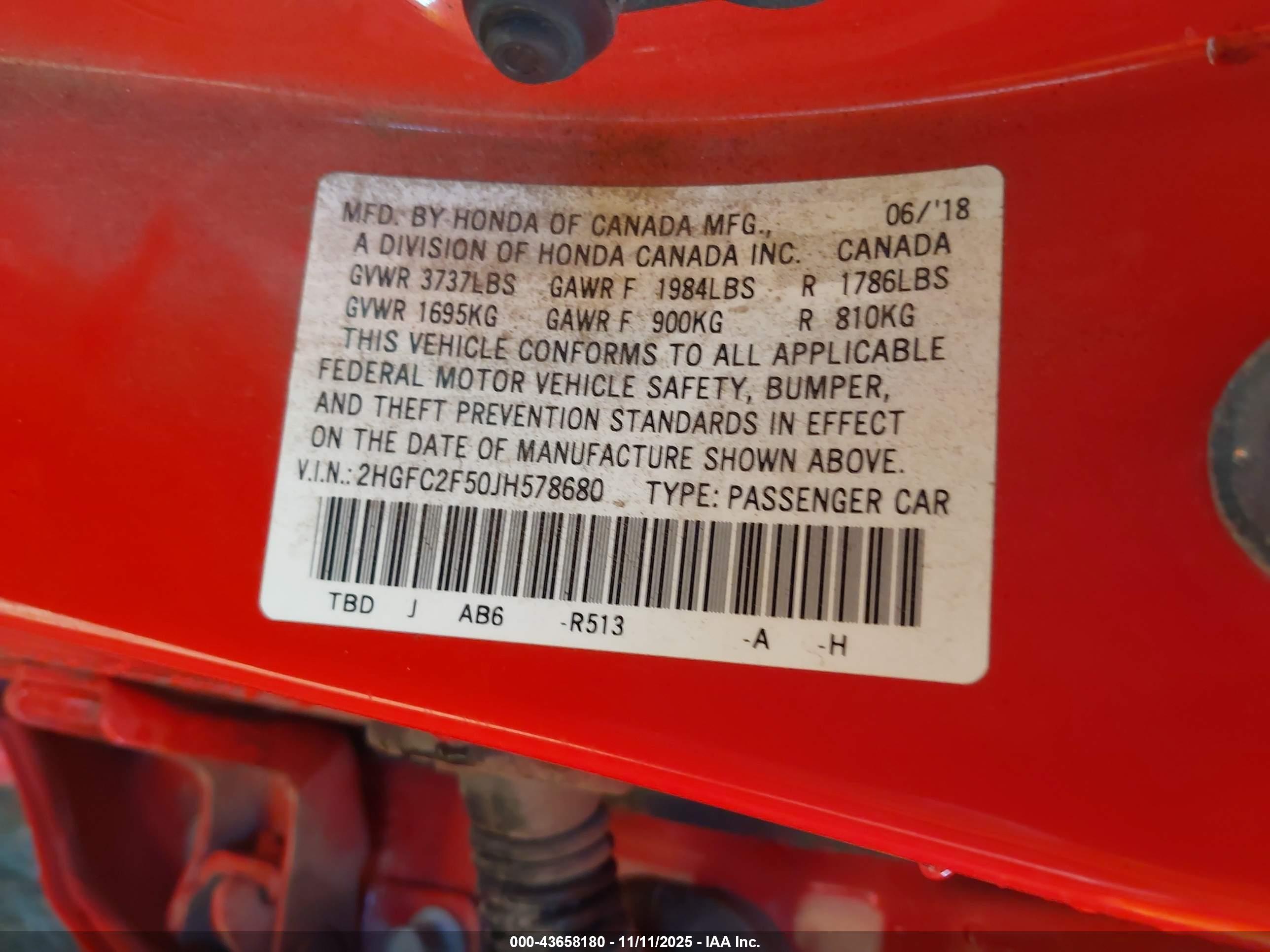 HONDA CIVIC image 9