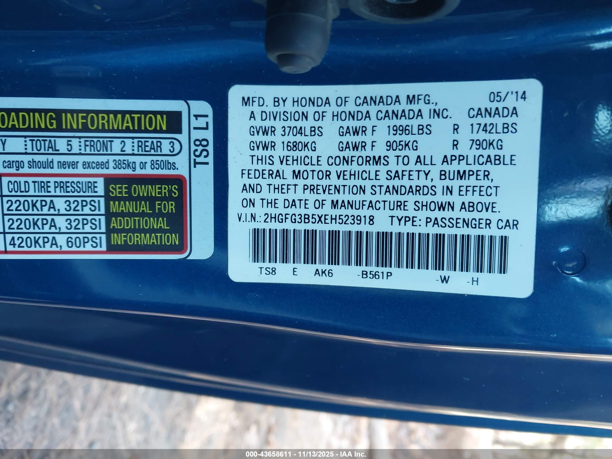HONDA CIVIC image 9