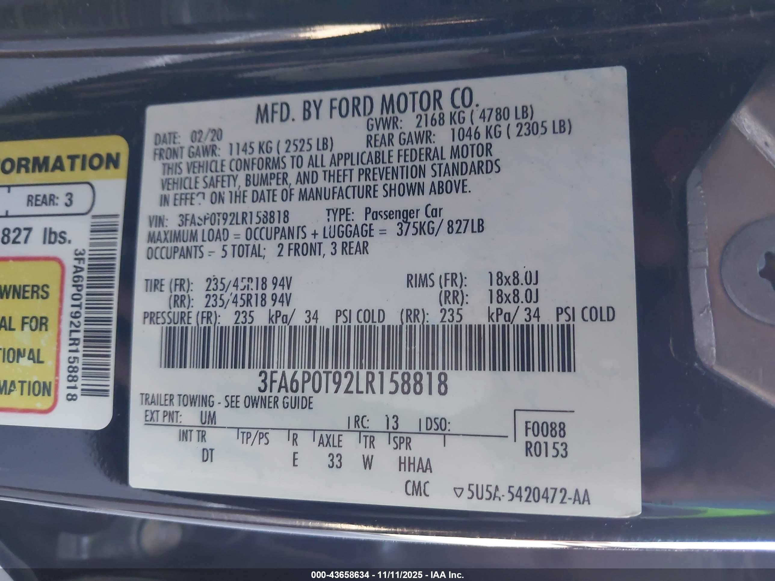FORD FUSION image 9