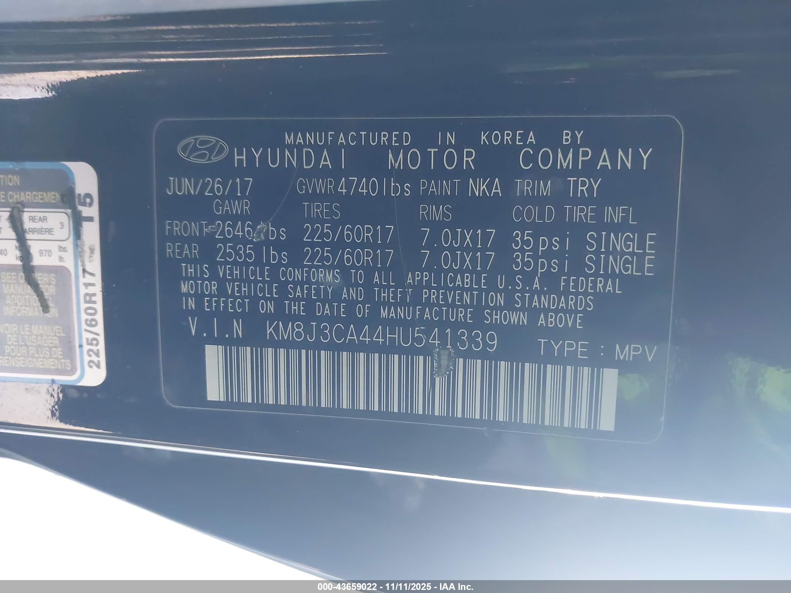 HYUNDAI TUCSON image 9