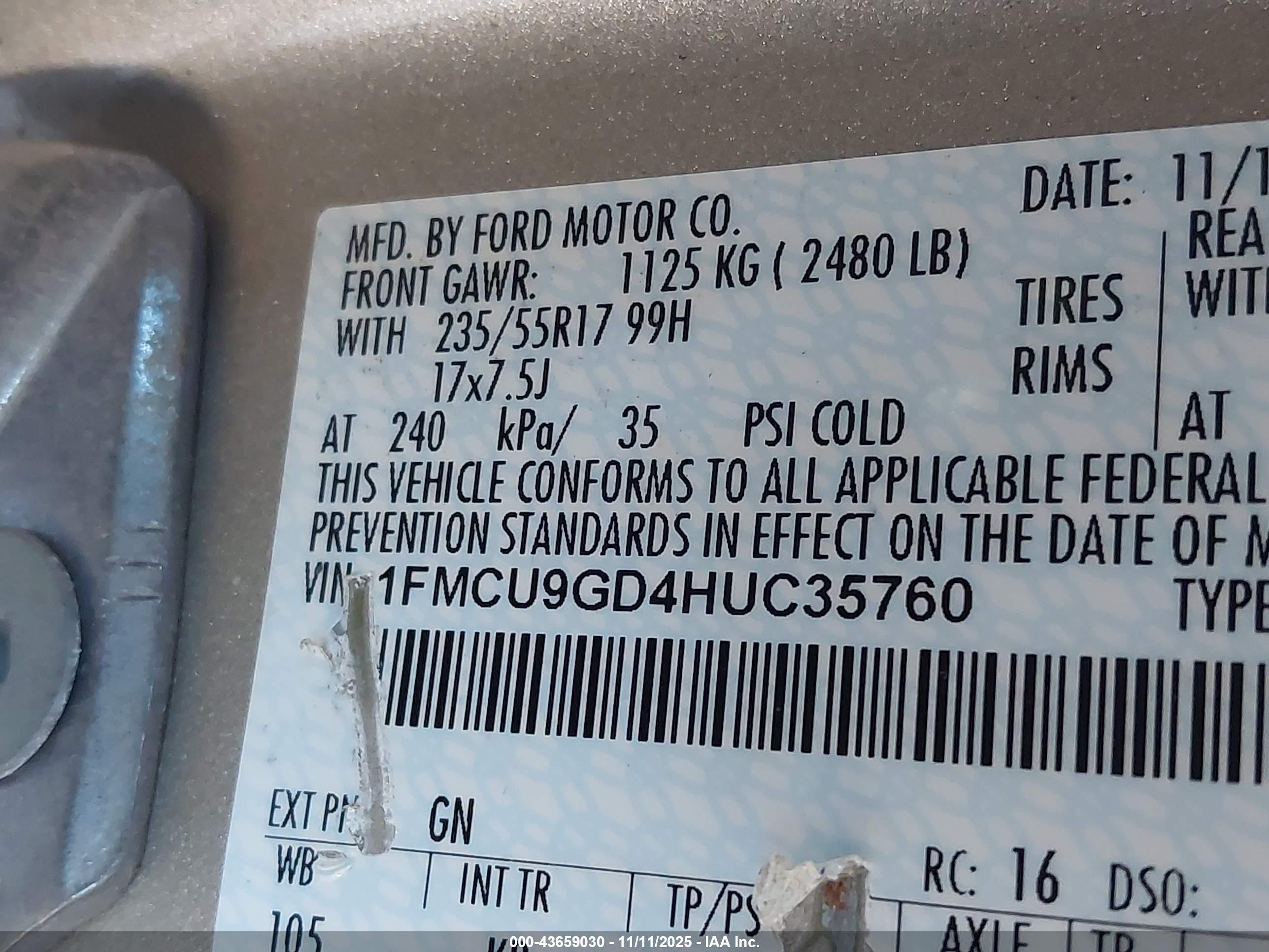 FORD ESCAPE image 9