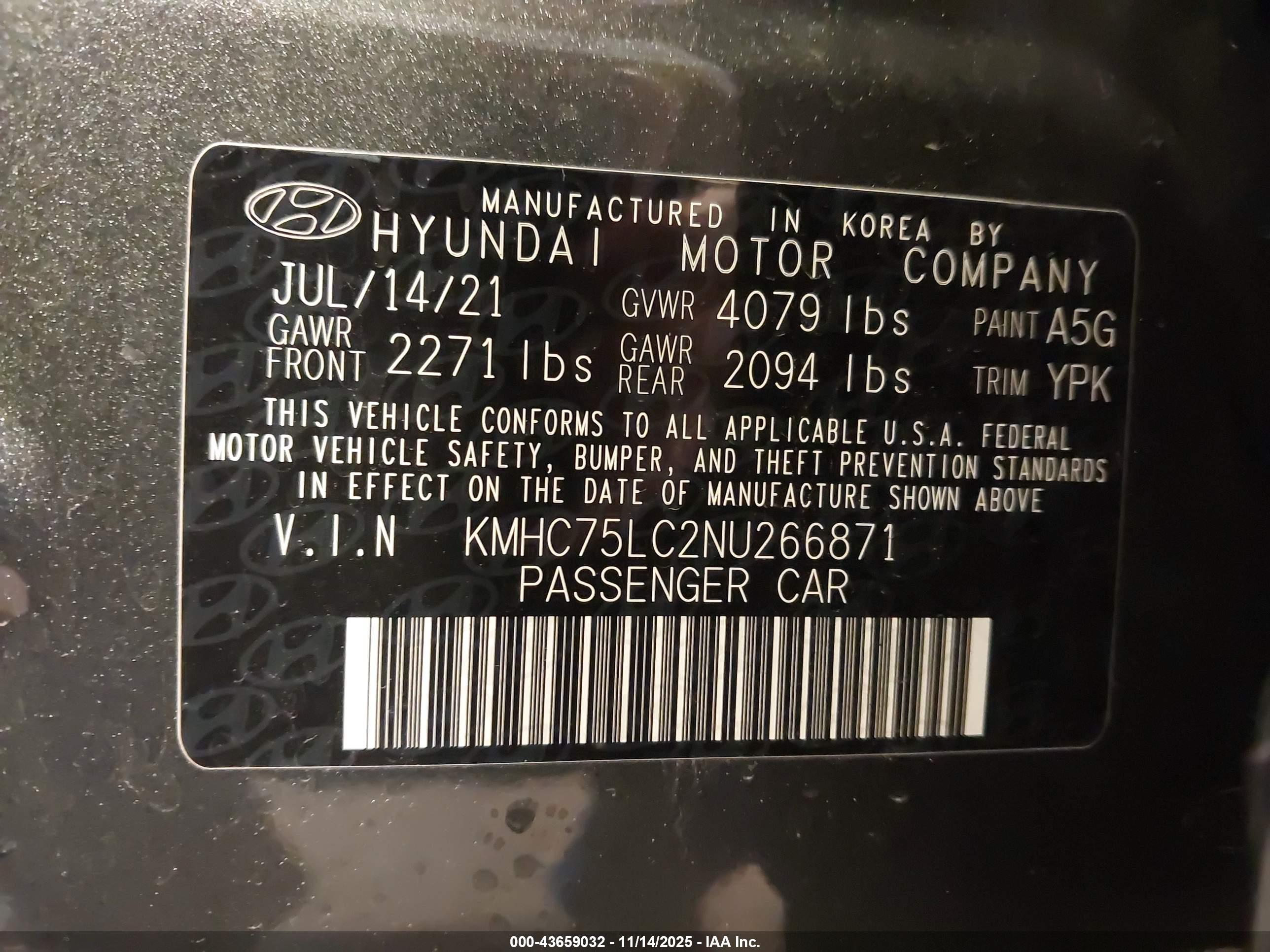 HYUNDAI IONIQ image 9