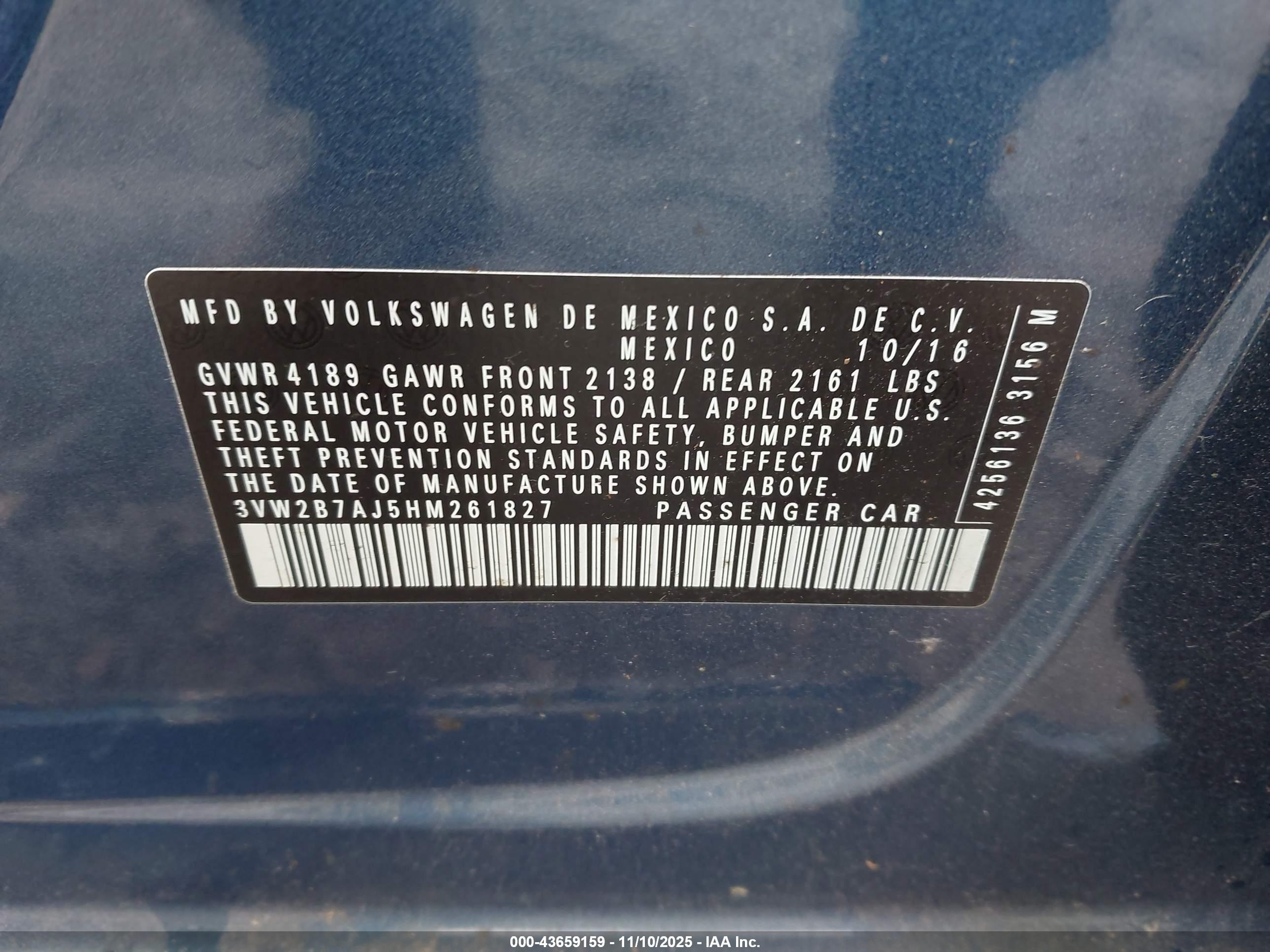 VOLKSWAGEN JETTA image 9