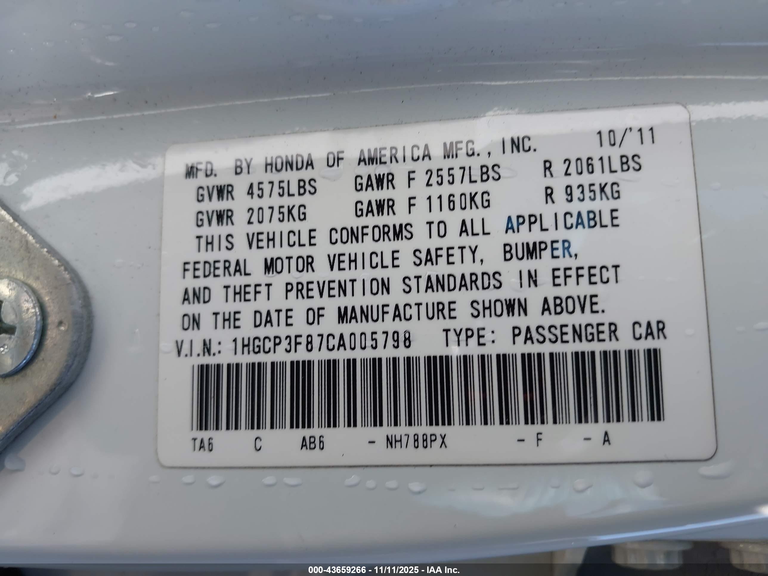 HONDA ACCORD image 9