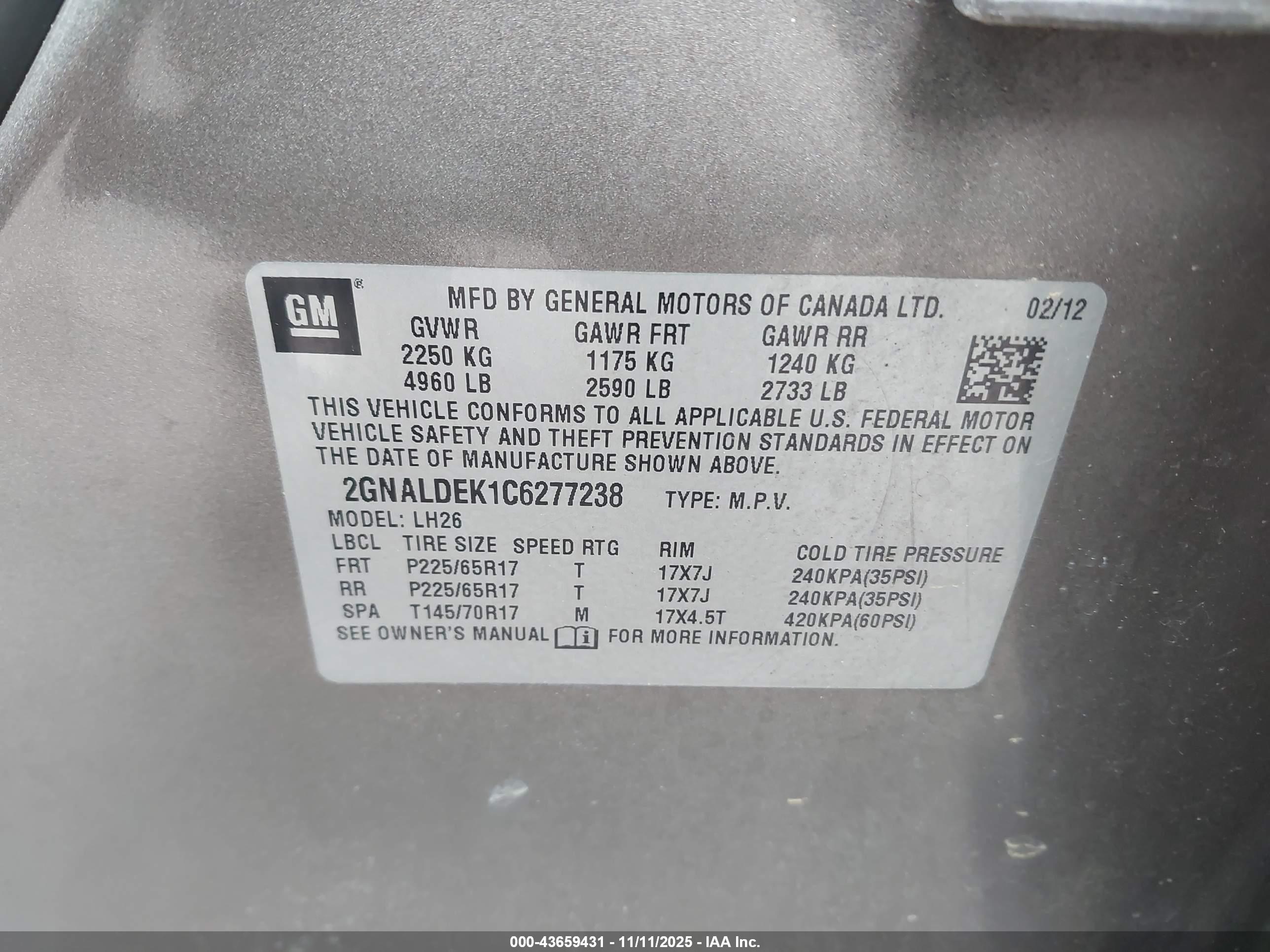 CHEVROLET EQUINOX image 9
