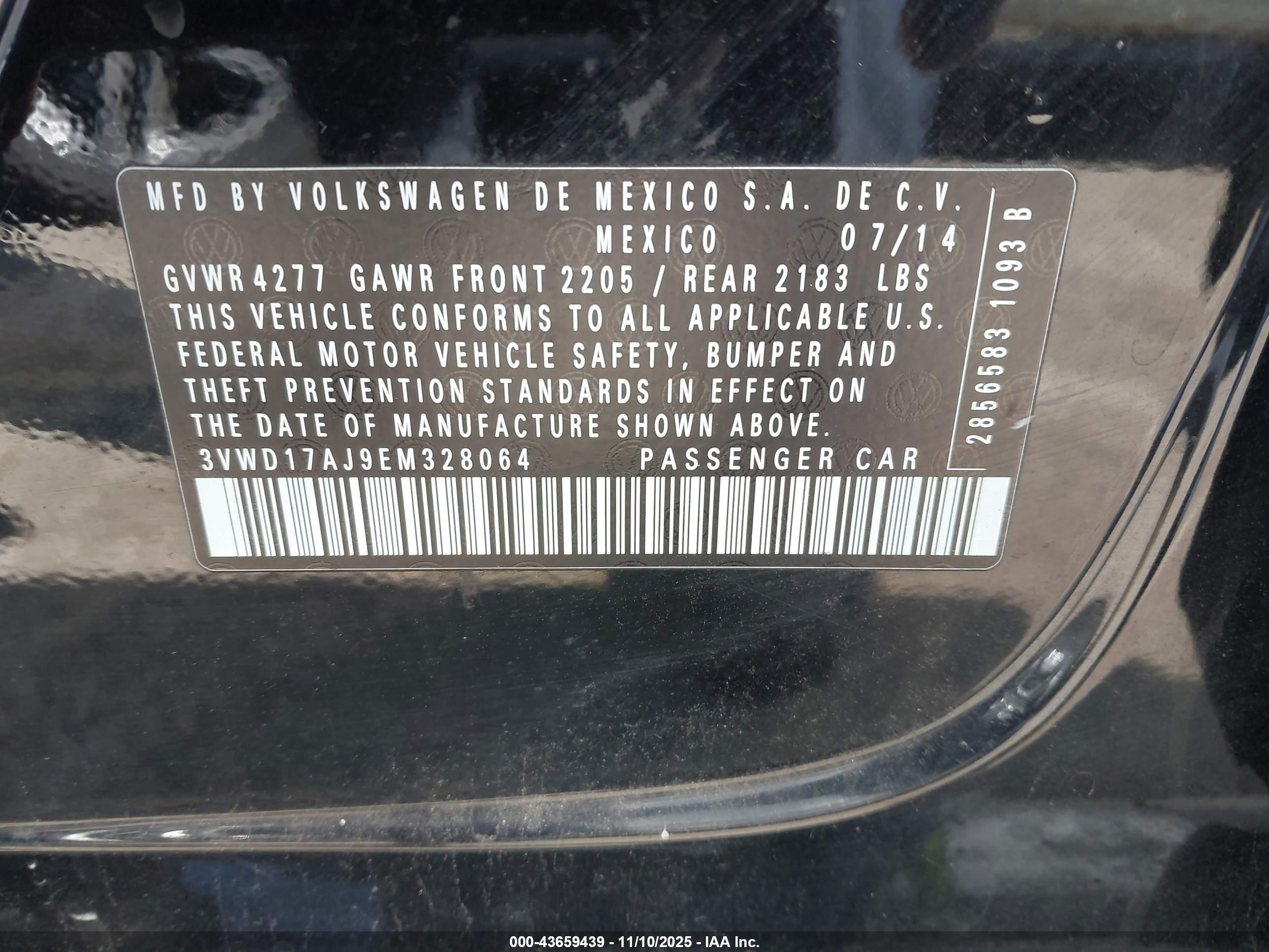 VOLKSWAGEN JETTA image 9