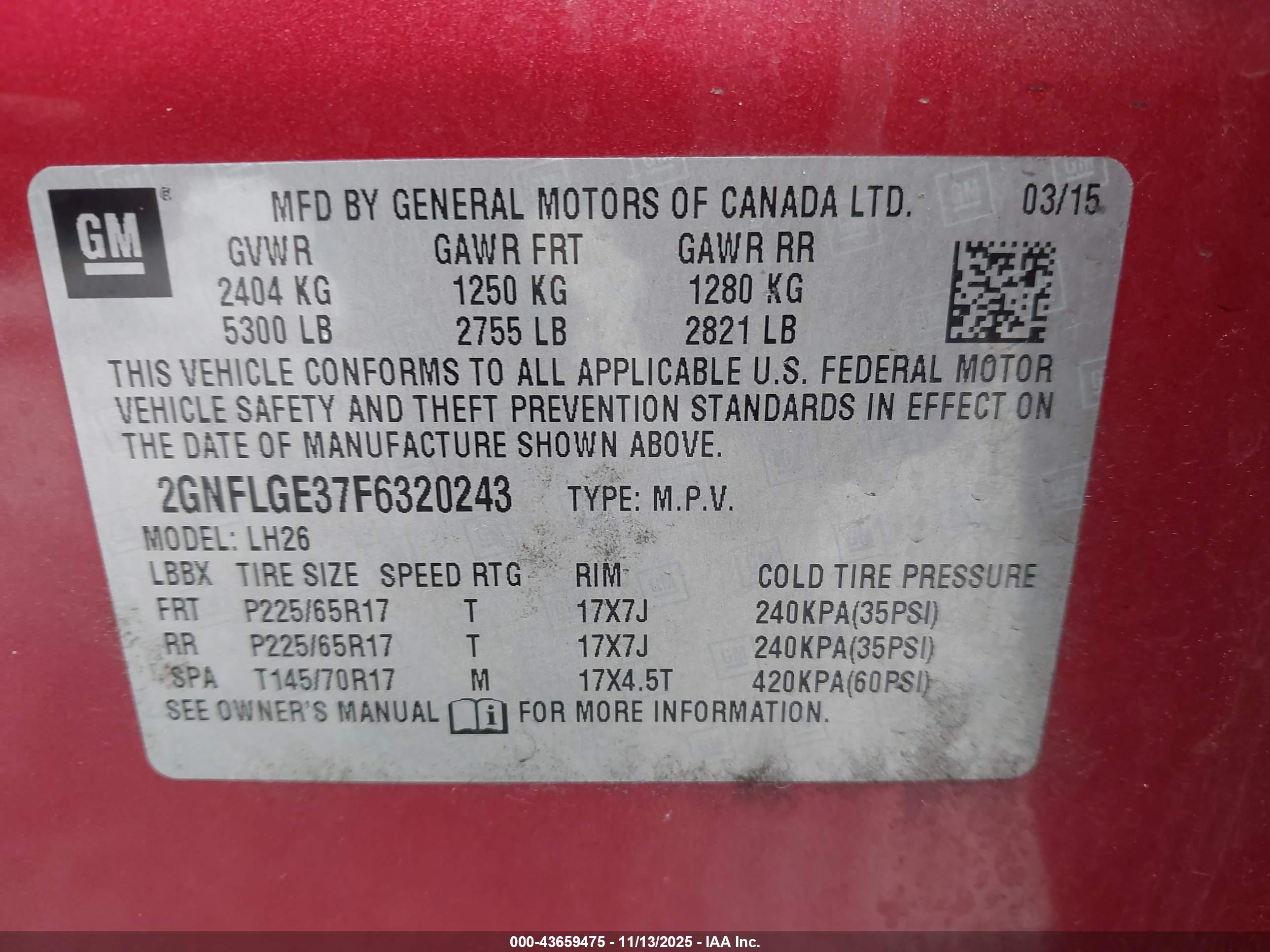 CHEVROLET EQUINOX image 9