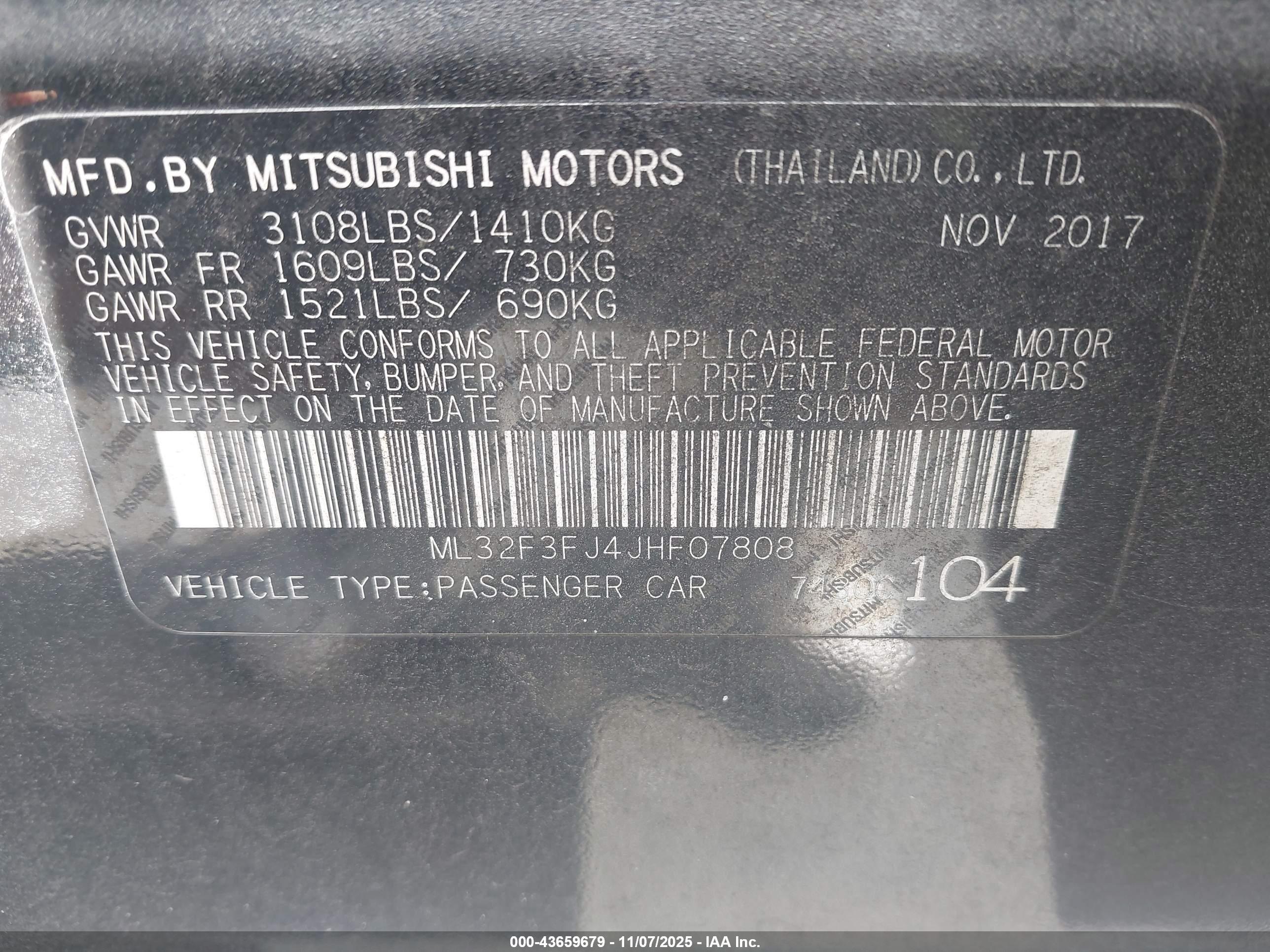 MITSUBISHI MIRAGE image 9