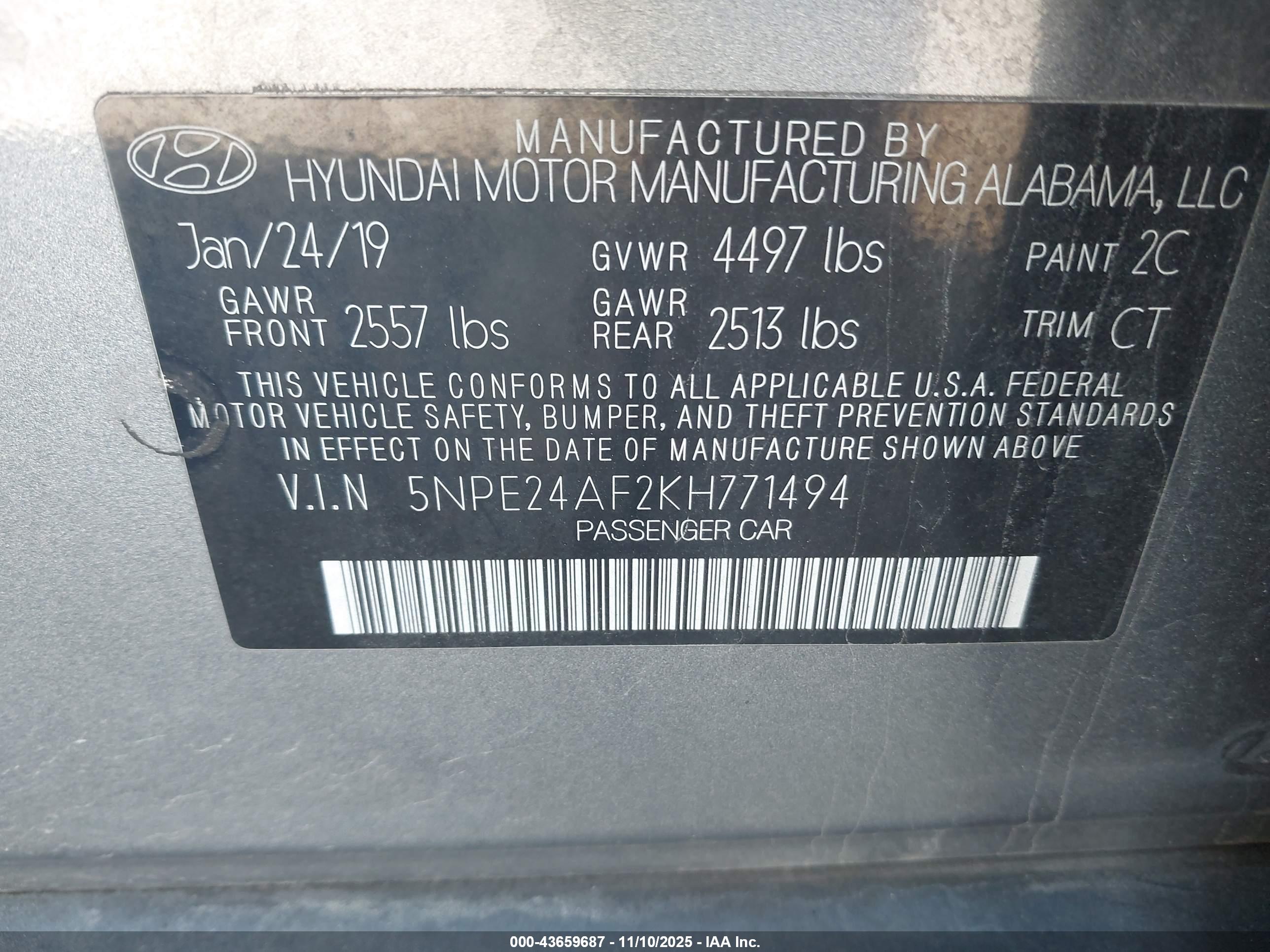 HYUNDAI SONATA image 9