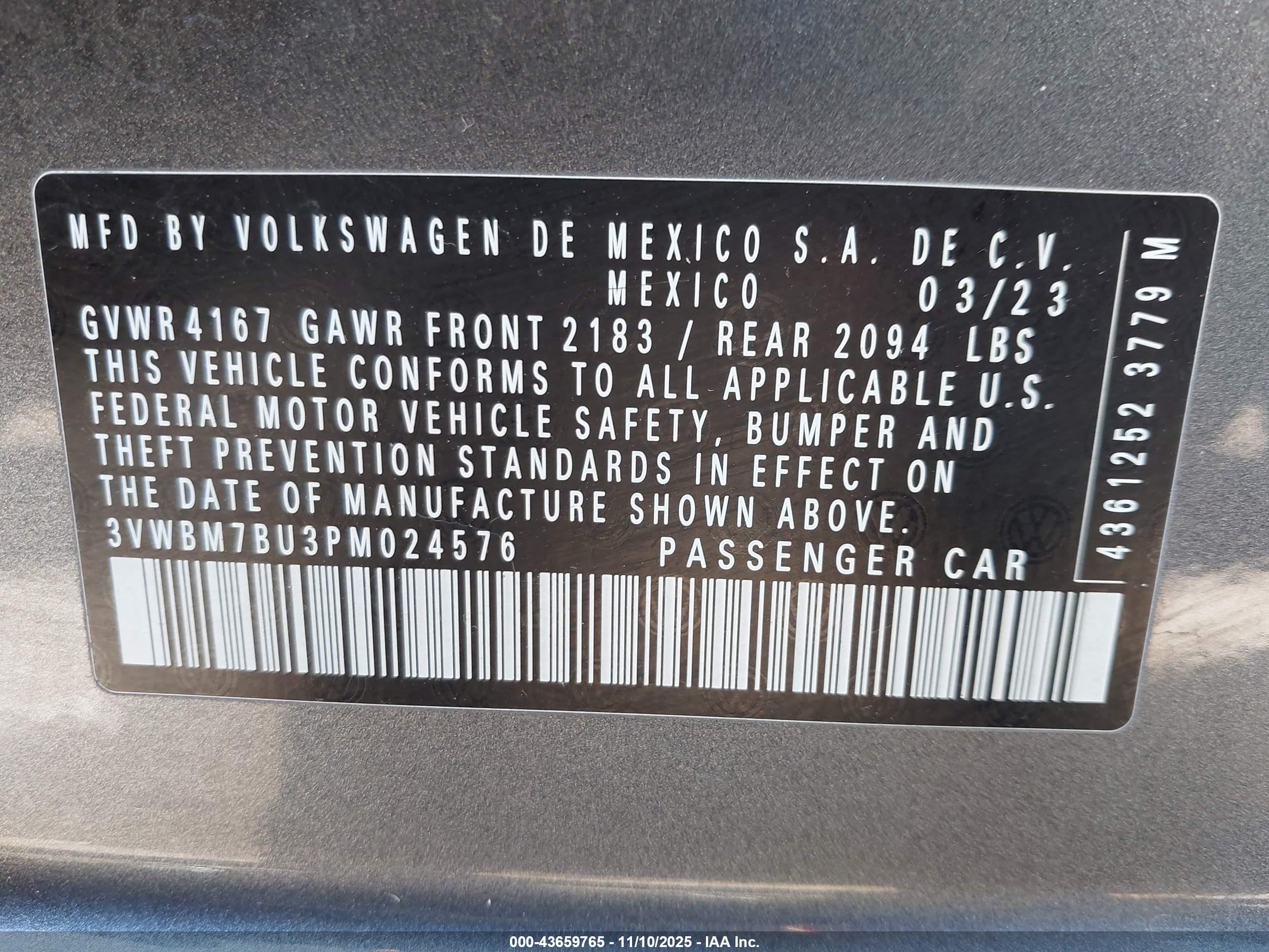 VOLKSWAGEN JETTA image 9