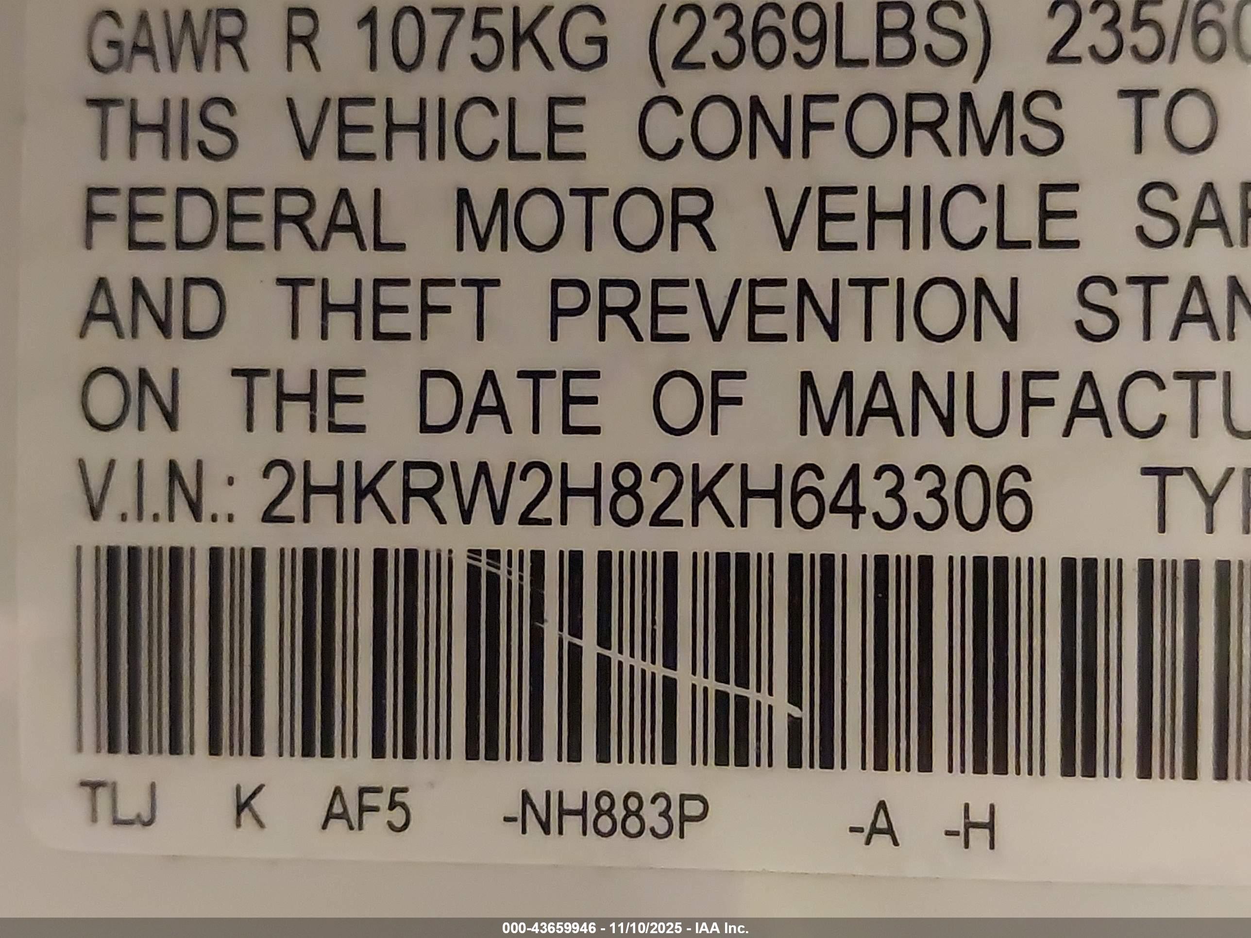 HONDA CR-V image 9