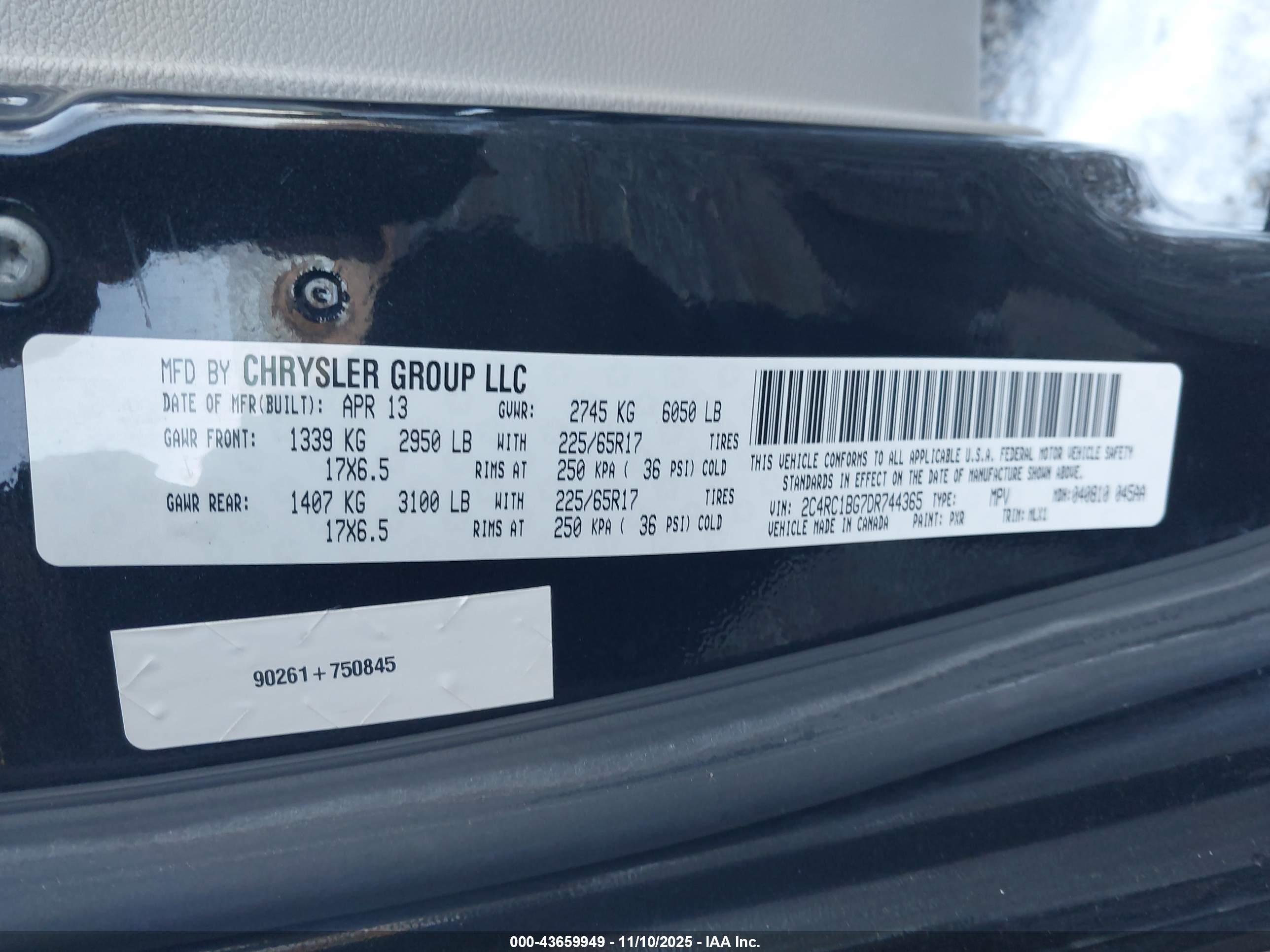 CHRYSLER TOWN image 9