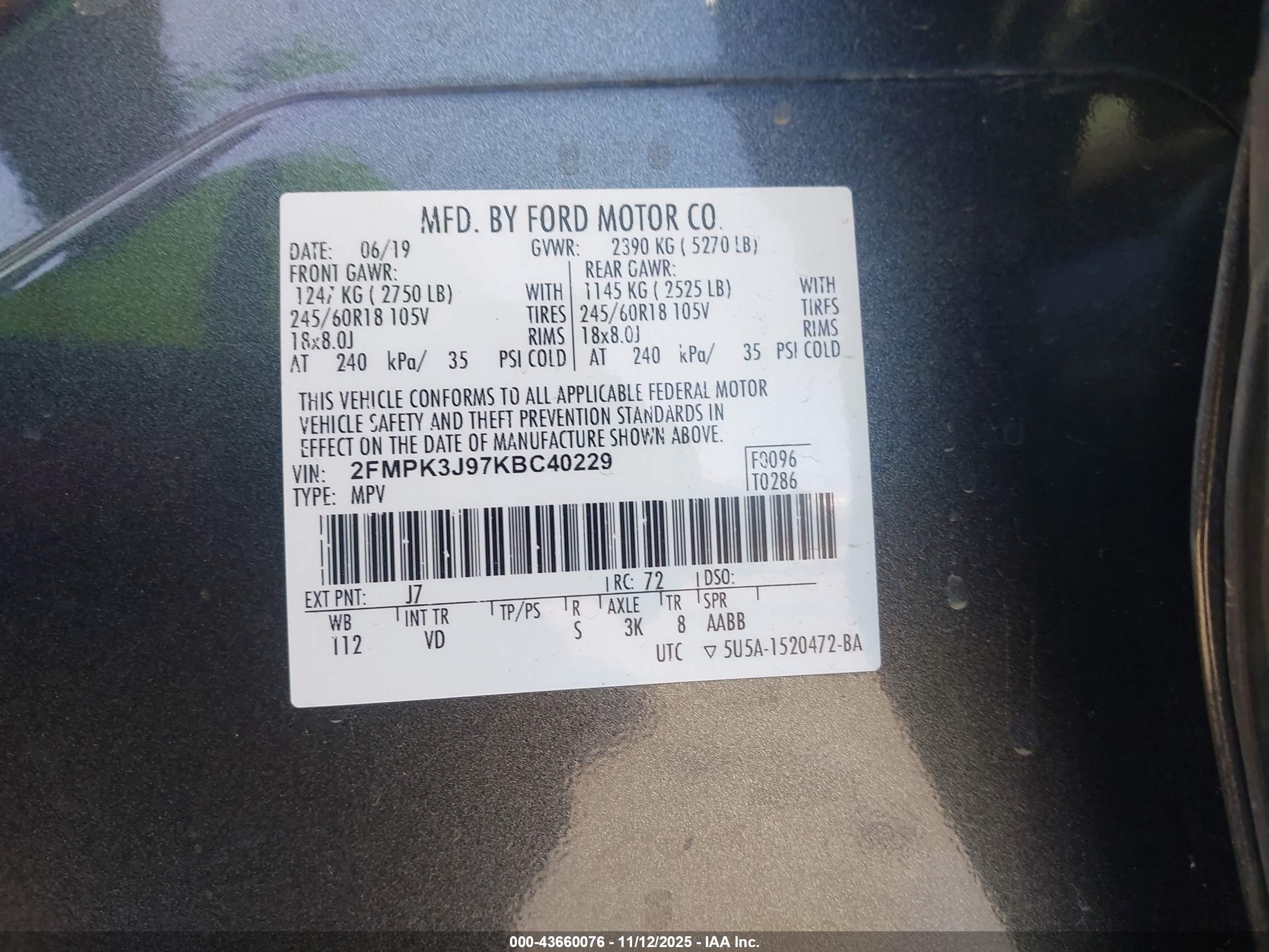 FORD EDGE image 9