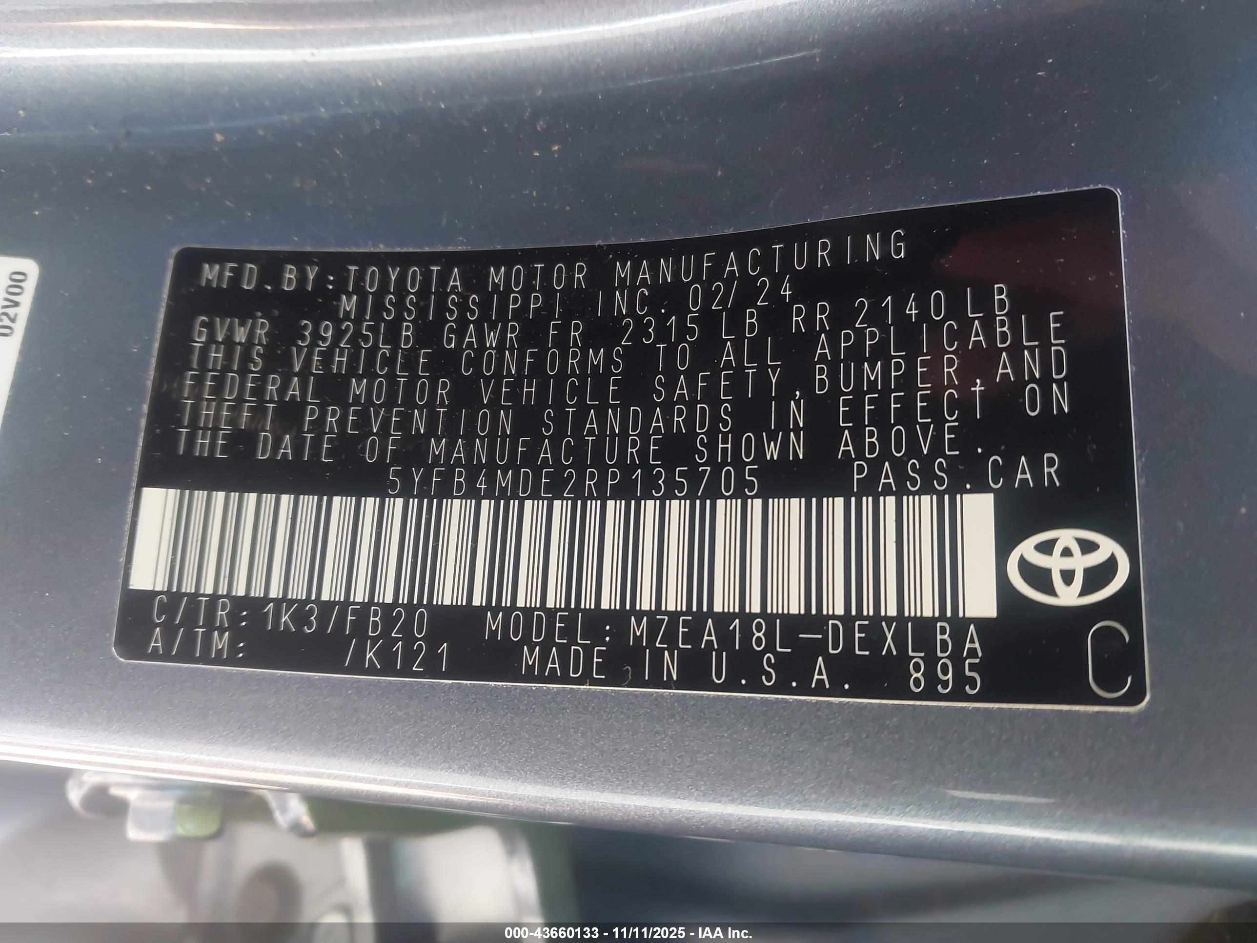 TOYOTA COROLLA image 9