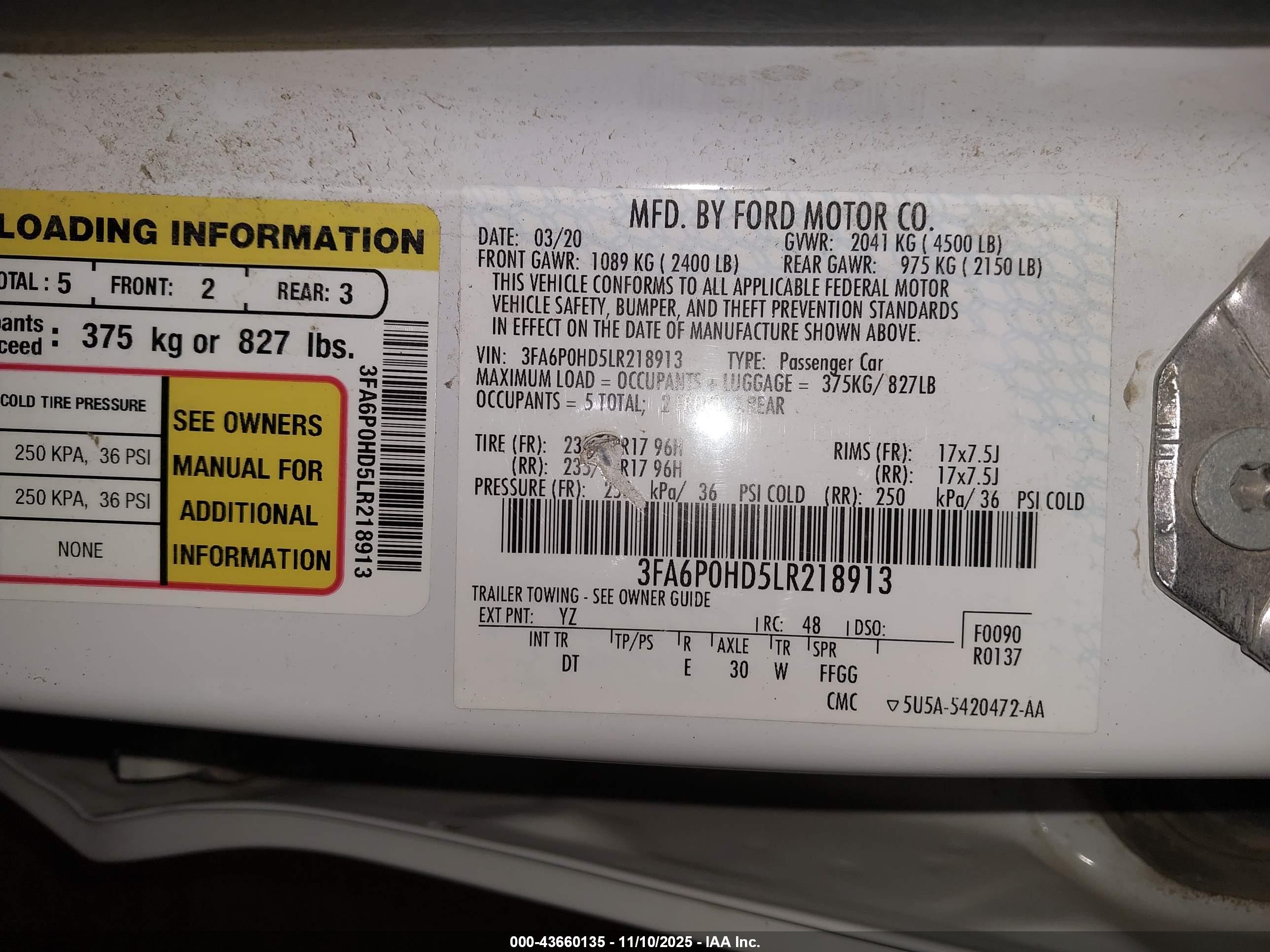 FORD FUSION image 9