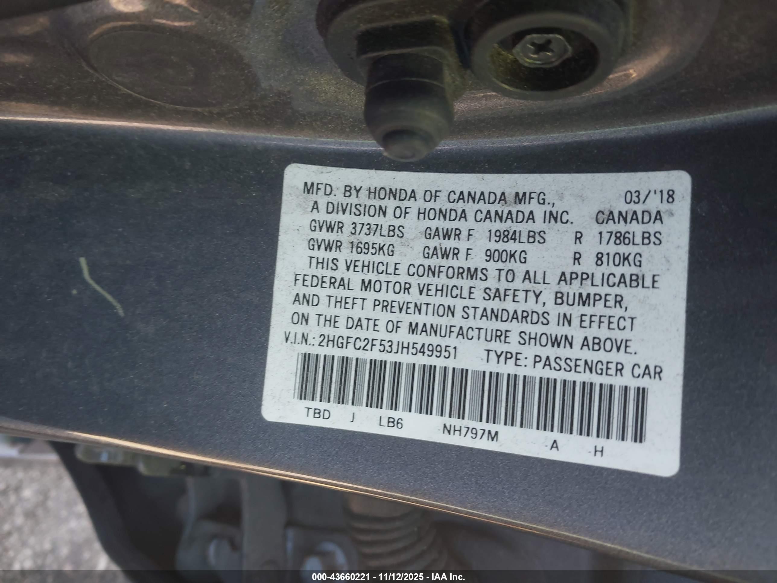 HONDA CIVIC image 9