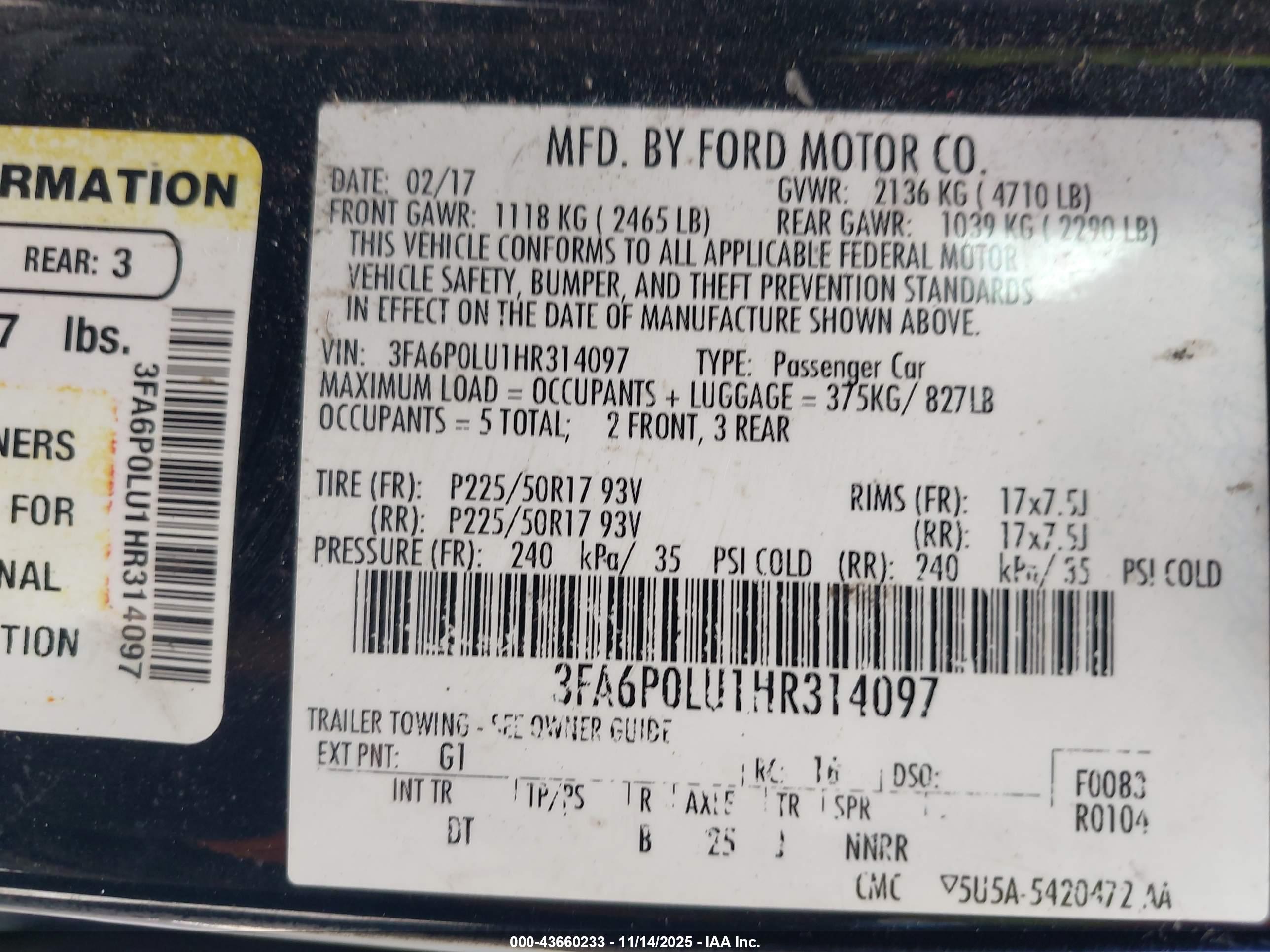 FORD FUSION image 9