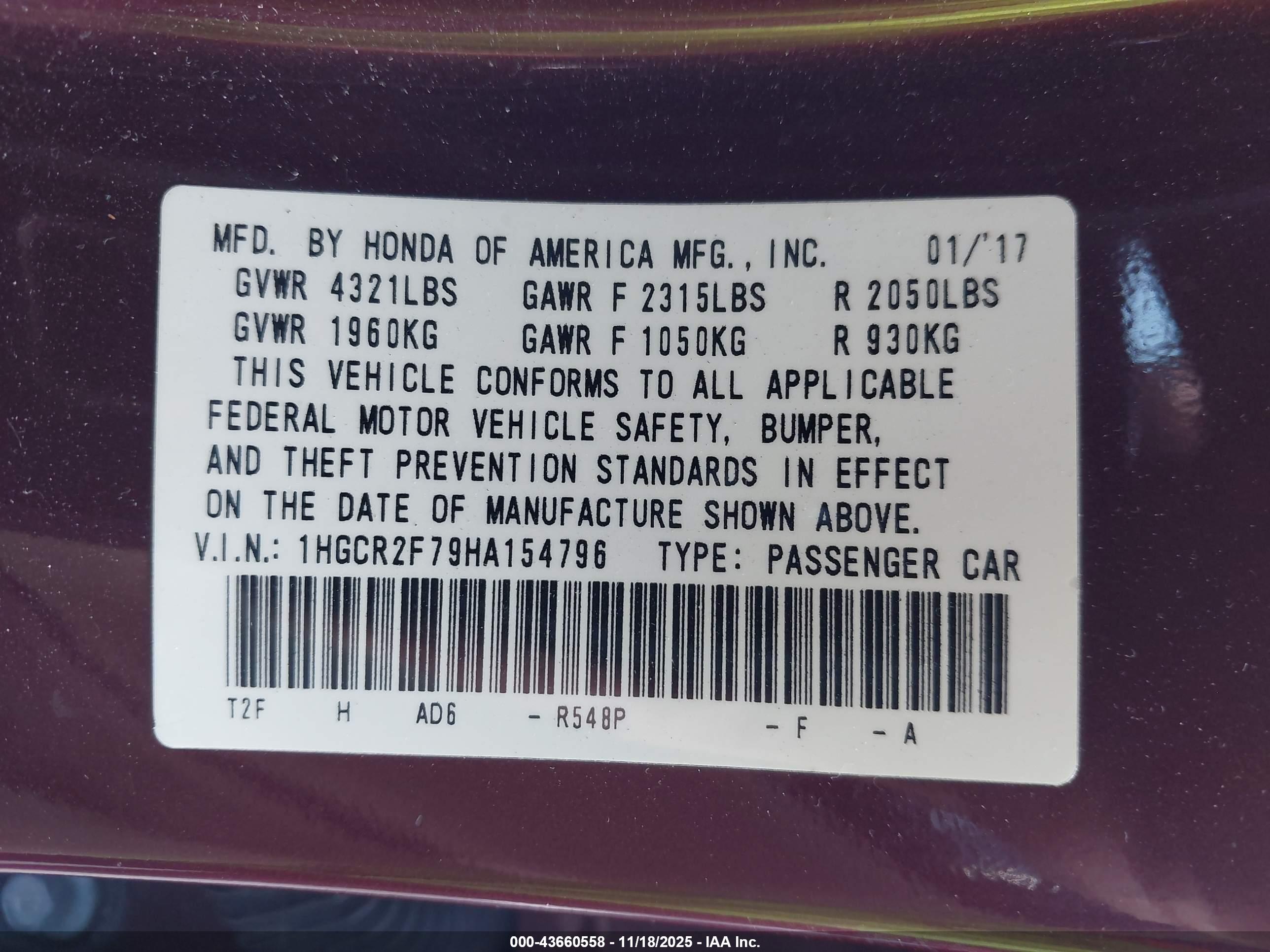HONDA ACCORD image 9