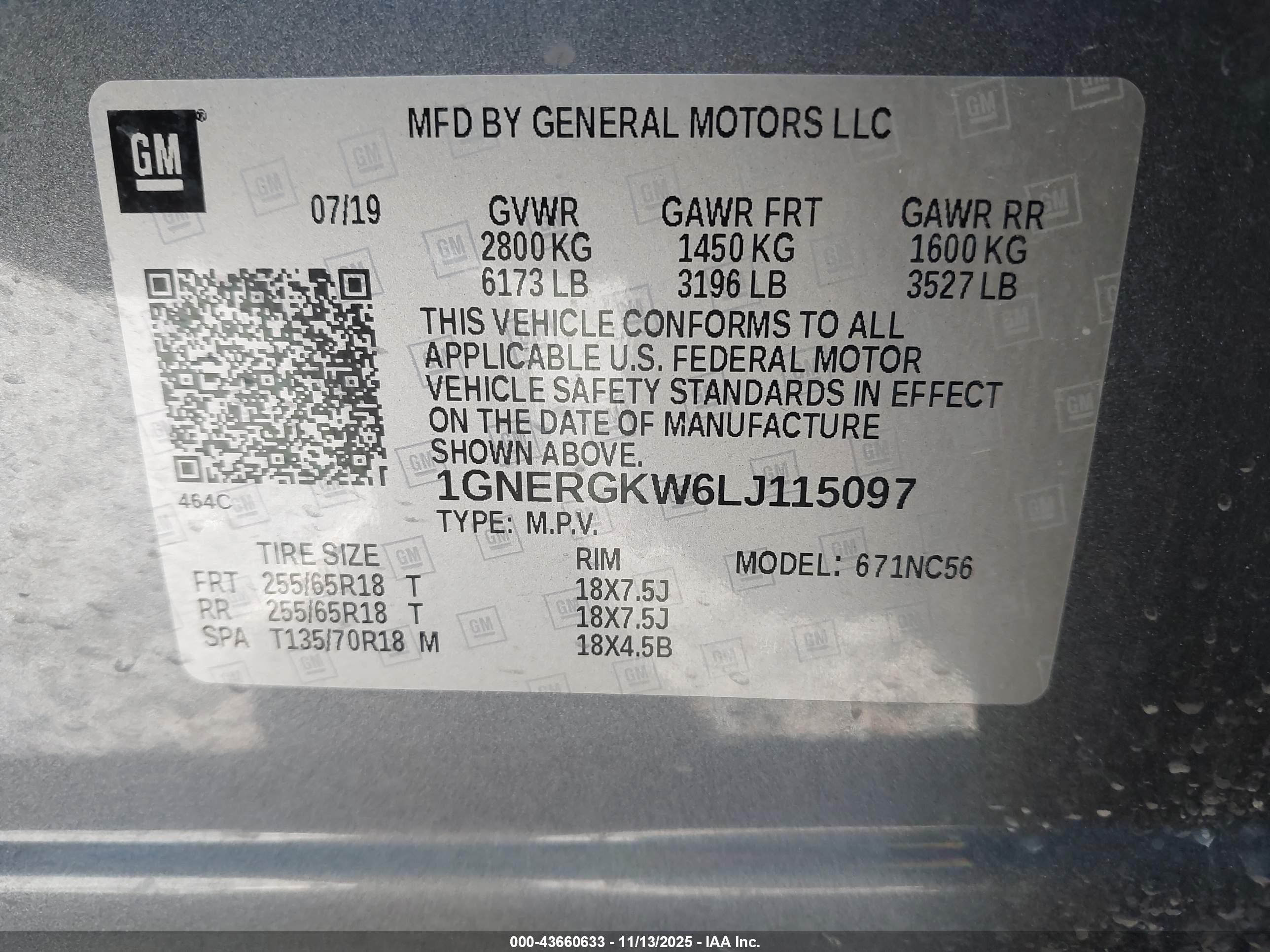 CHEVROLET TRAVERSE image 9