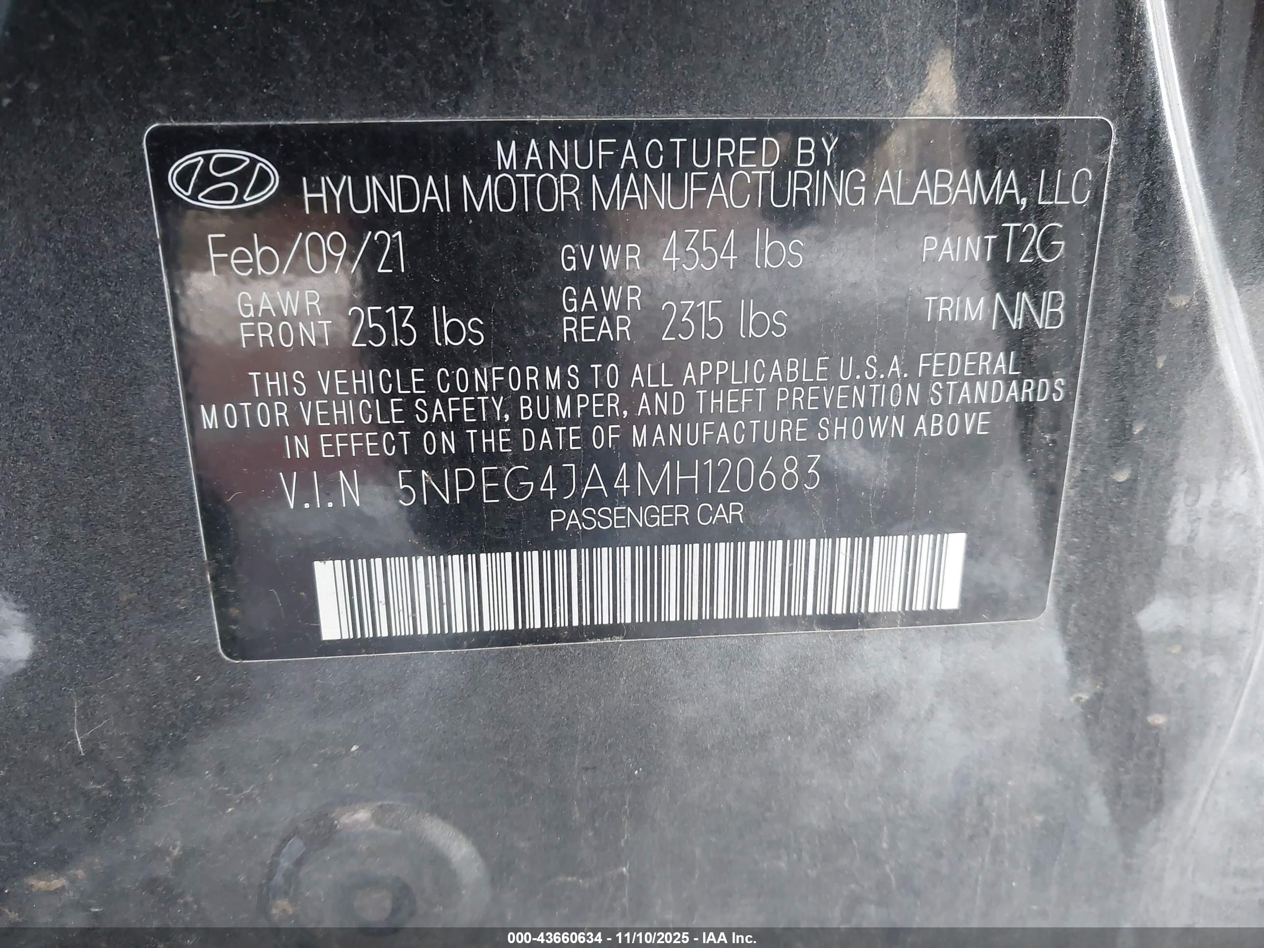HYUNDAI SONATA image 9