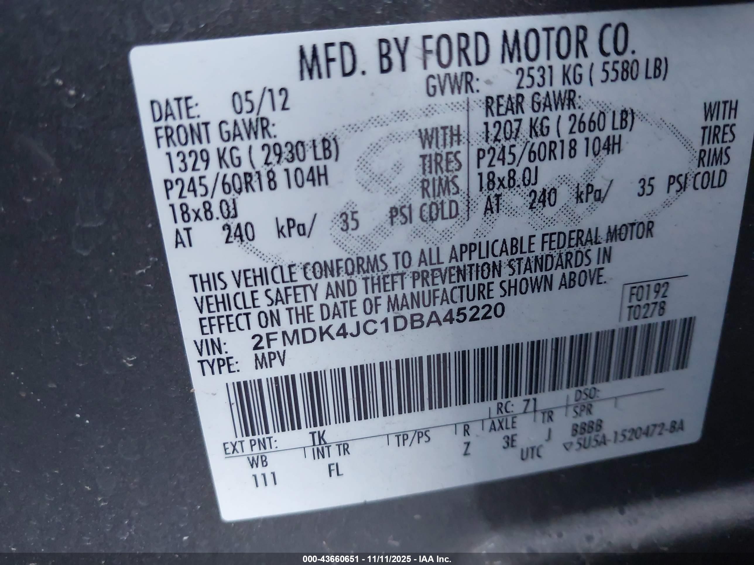 FORD EDGE image 9